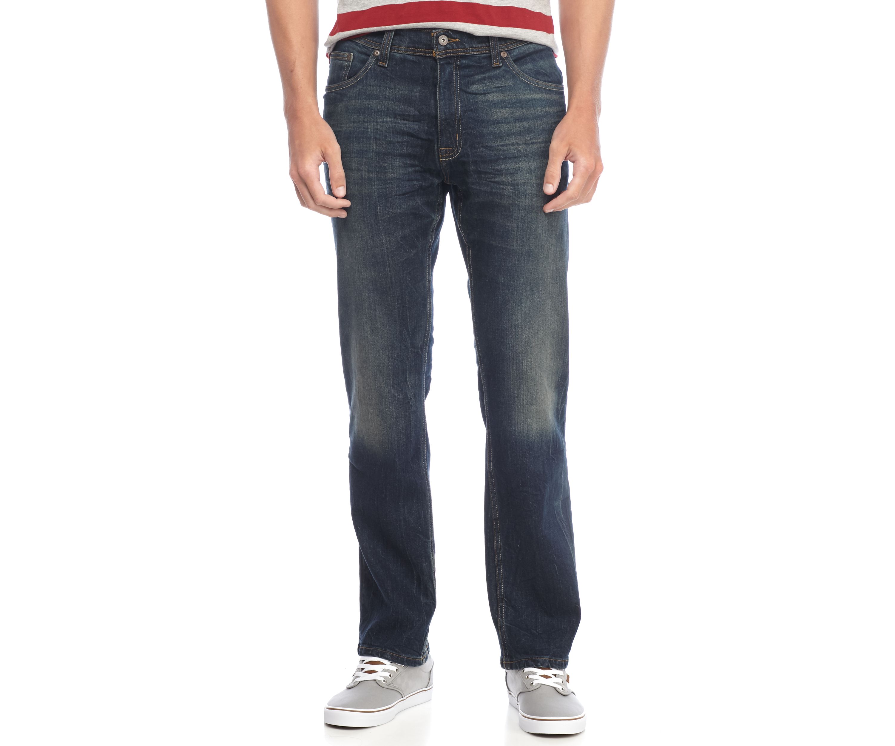 Captain Stretch Straight Leg Jeans