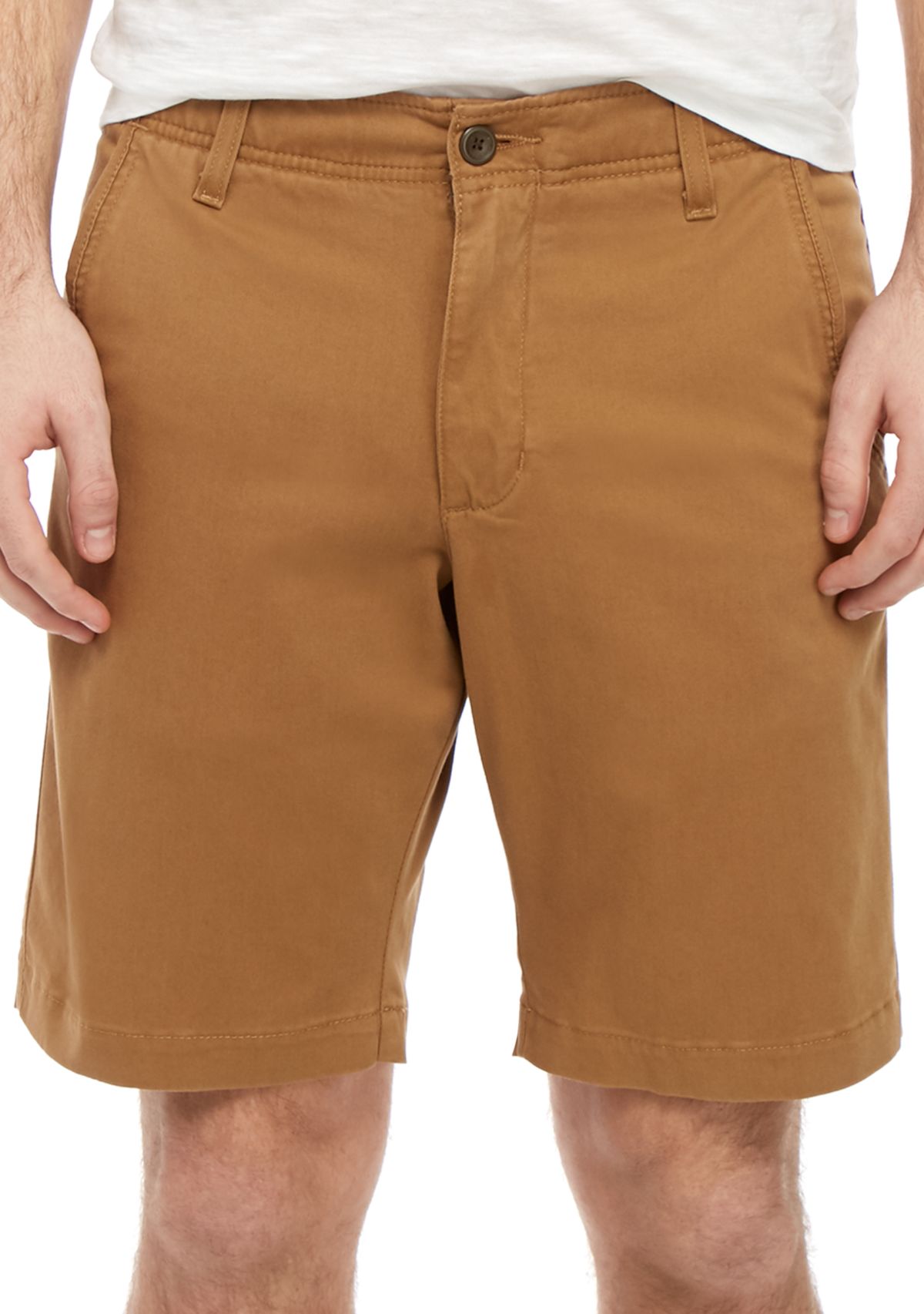 11 in Flat Front Shorts 