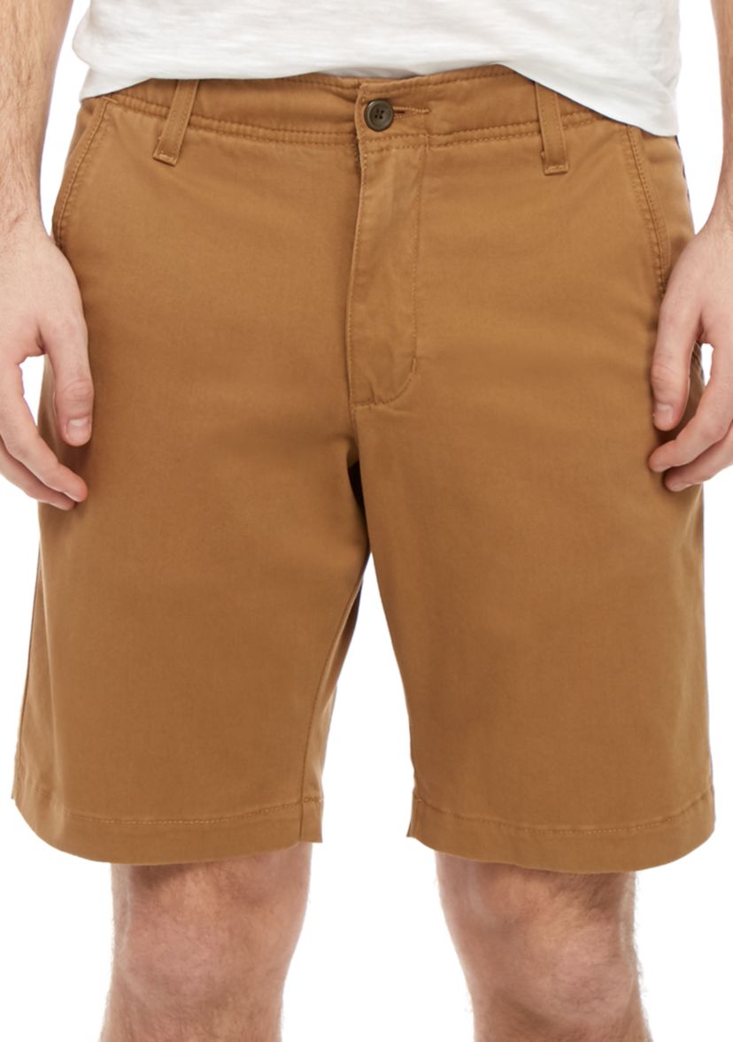 11 in Flat Front Shorts 