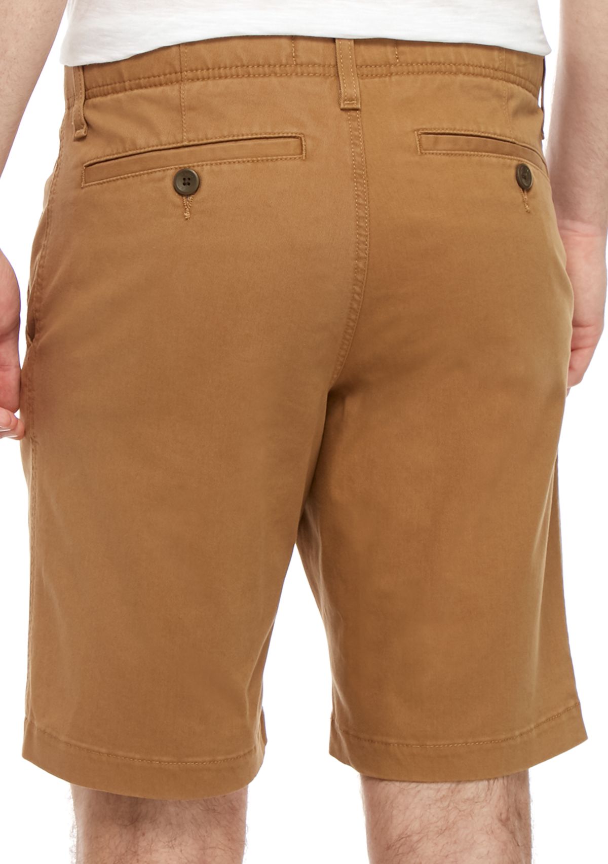 11 in Flat Front Shorts 