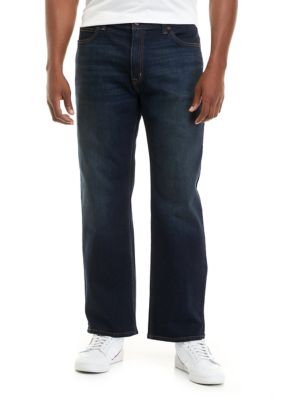 Izod big and tall relaxed hot sale fit jeans