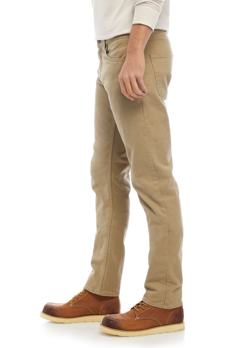 Slim Khaki Pants 