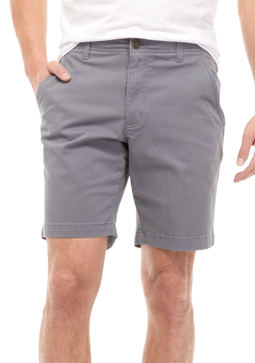 9" Stretch Twill Shorts