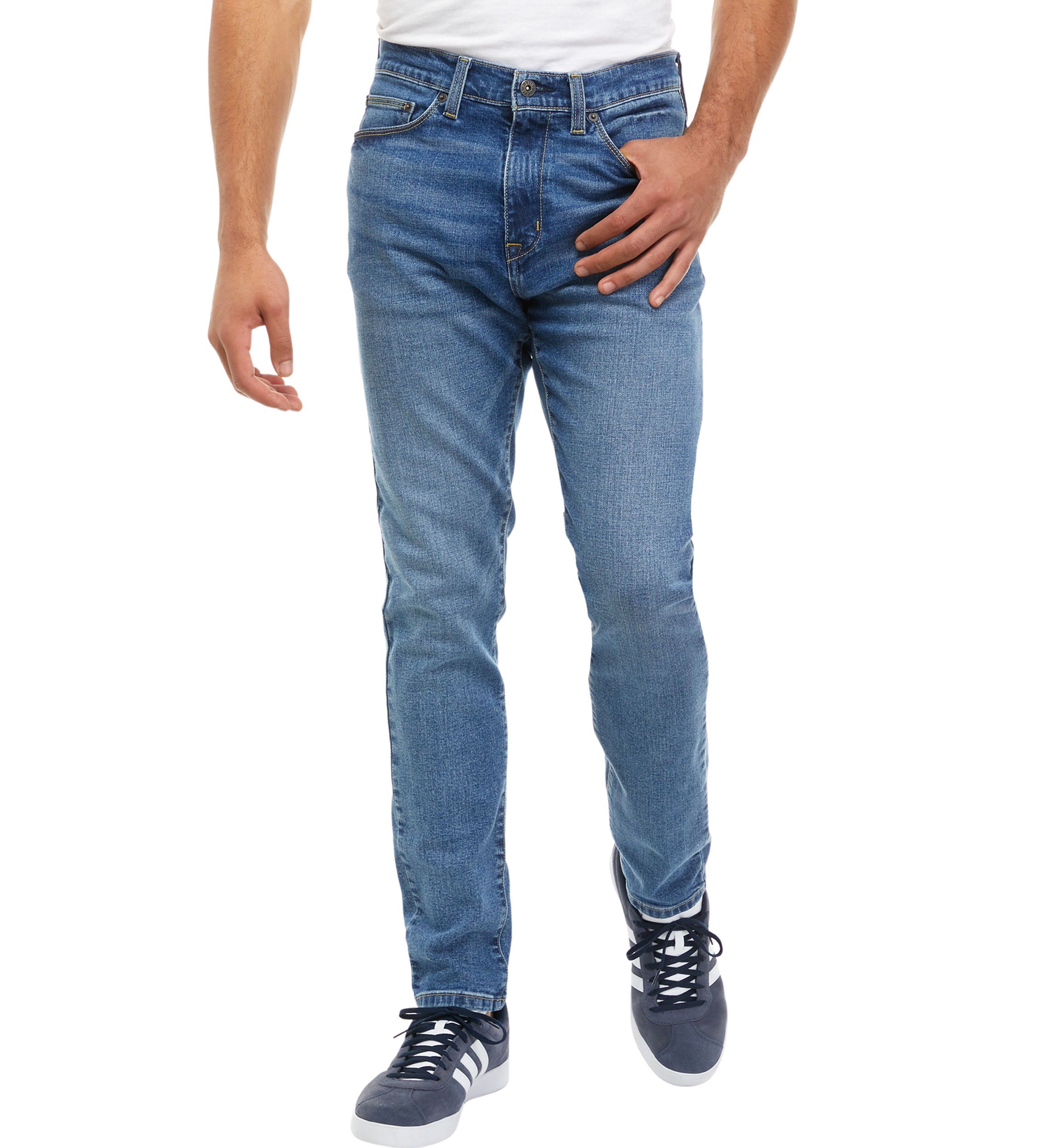 Taper Fit Denim Jeans