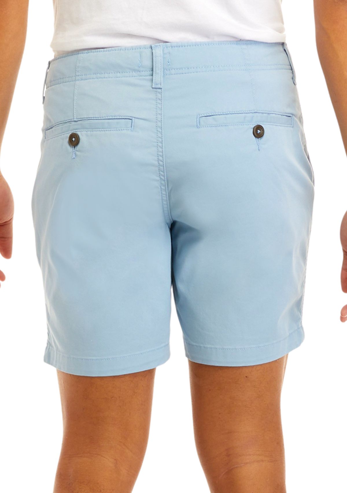 7" Flat Front Shorts