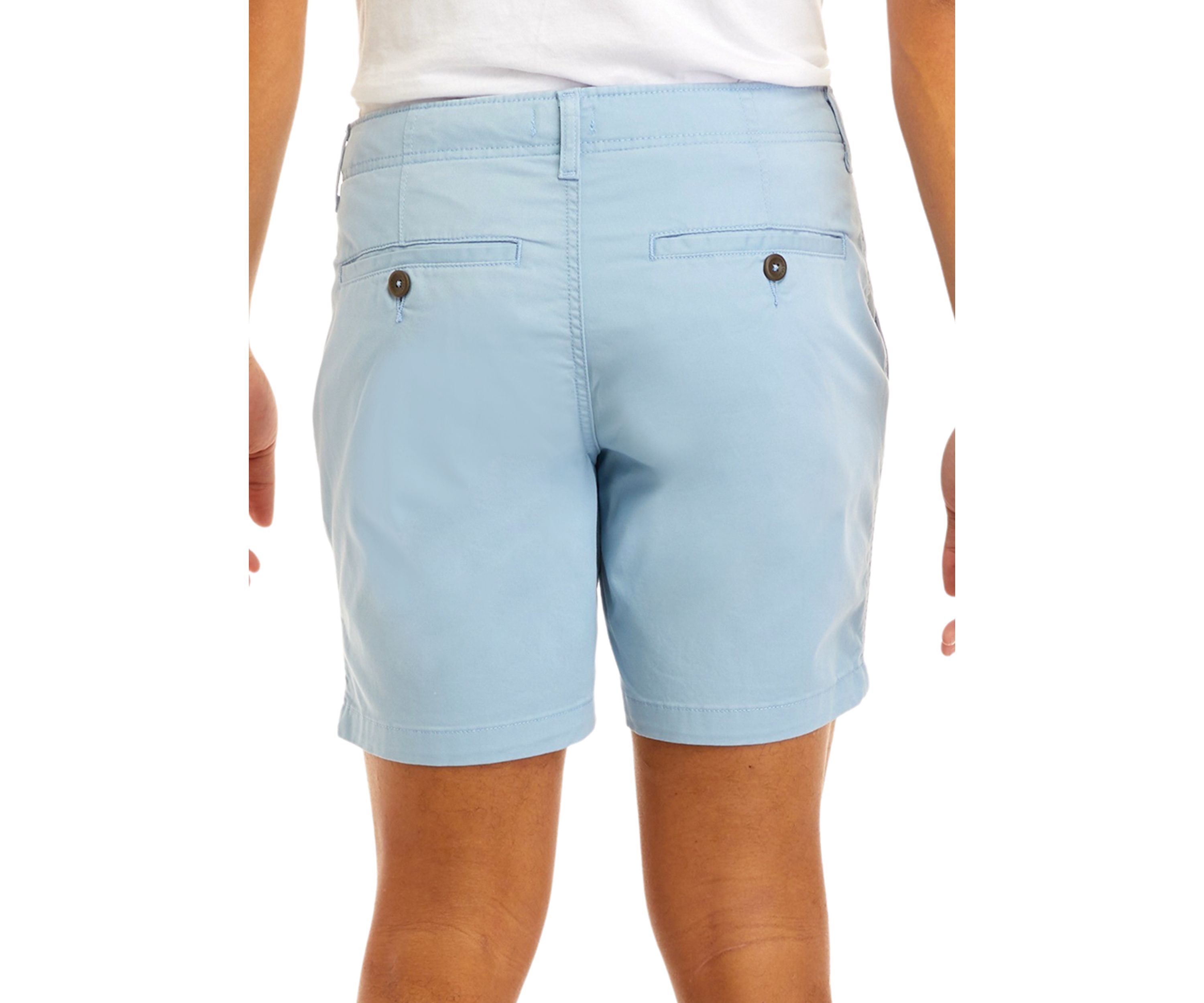 7" Flat Front Shorts