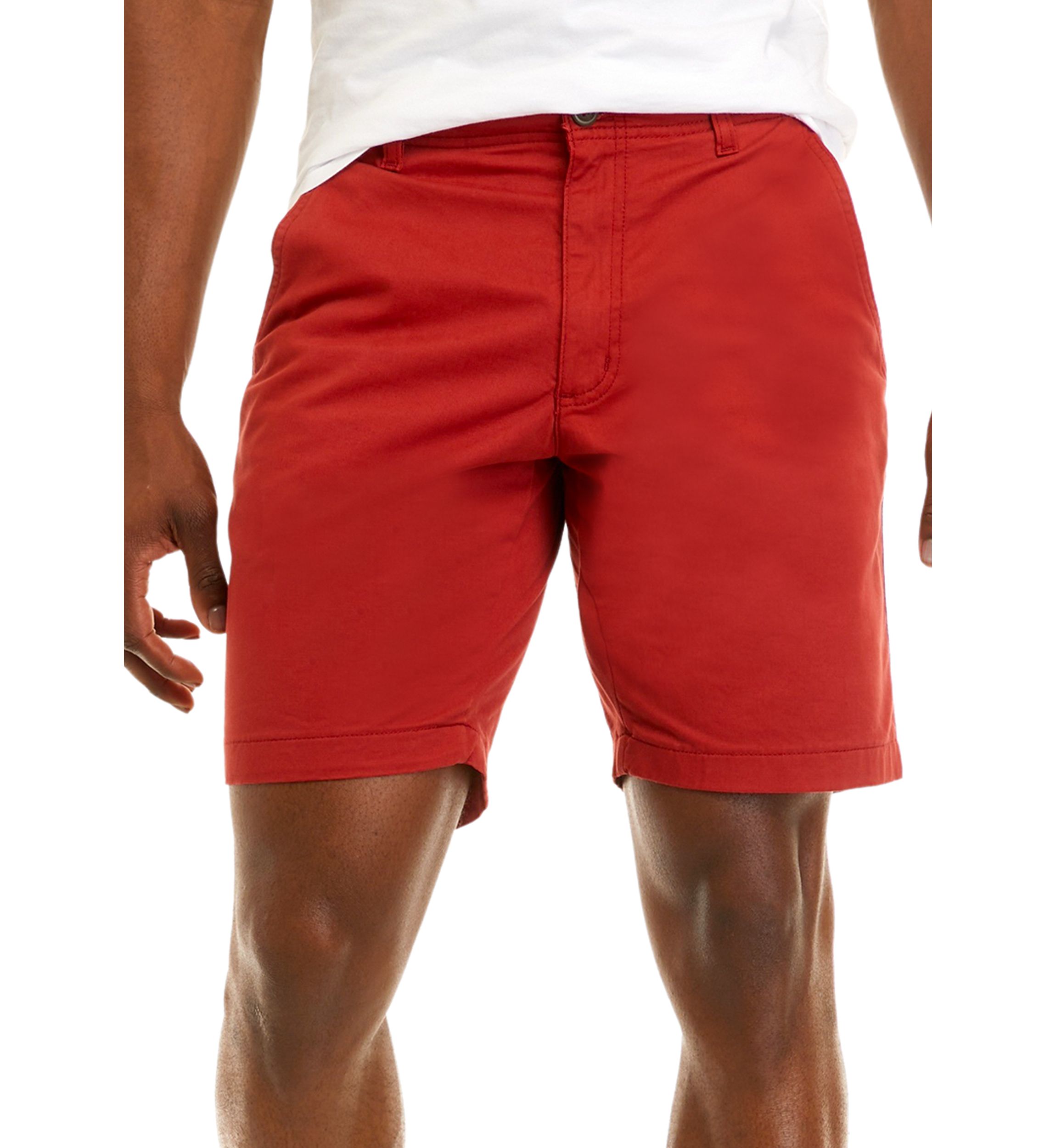 9" Flat Front Shorts