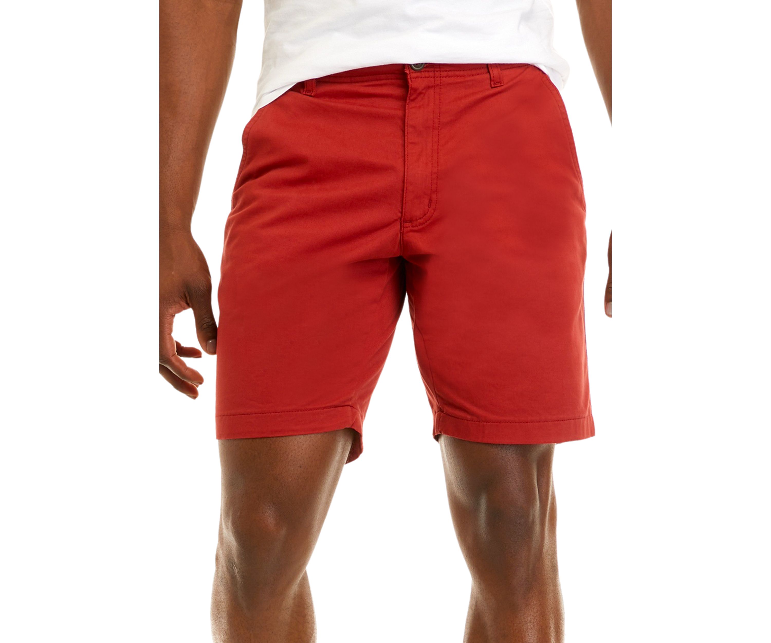 9" Flat Front Shorts