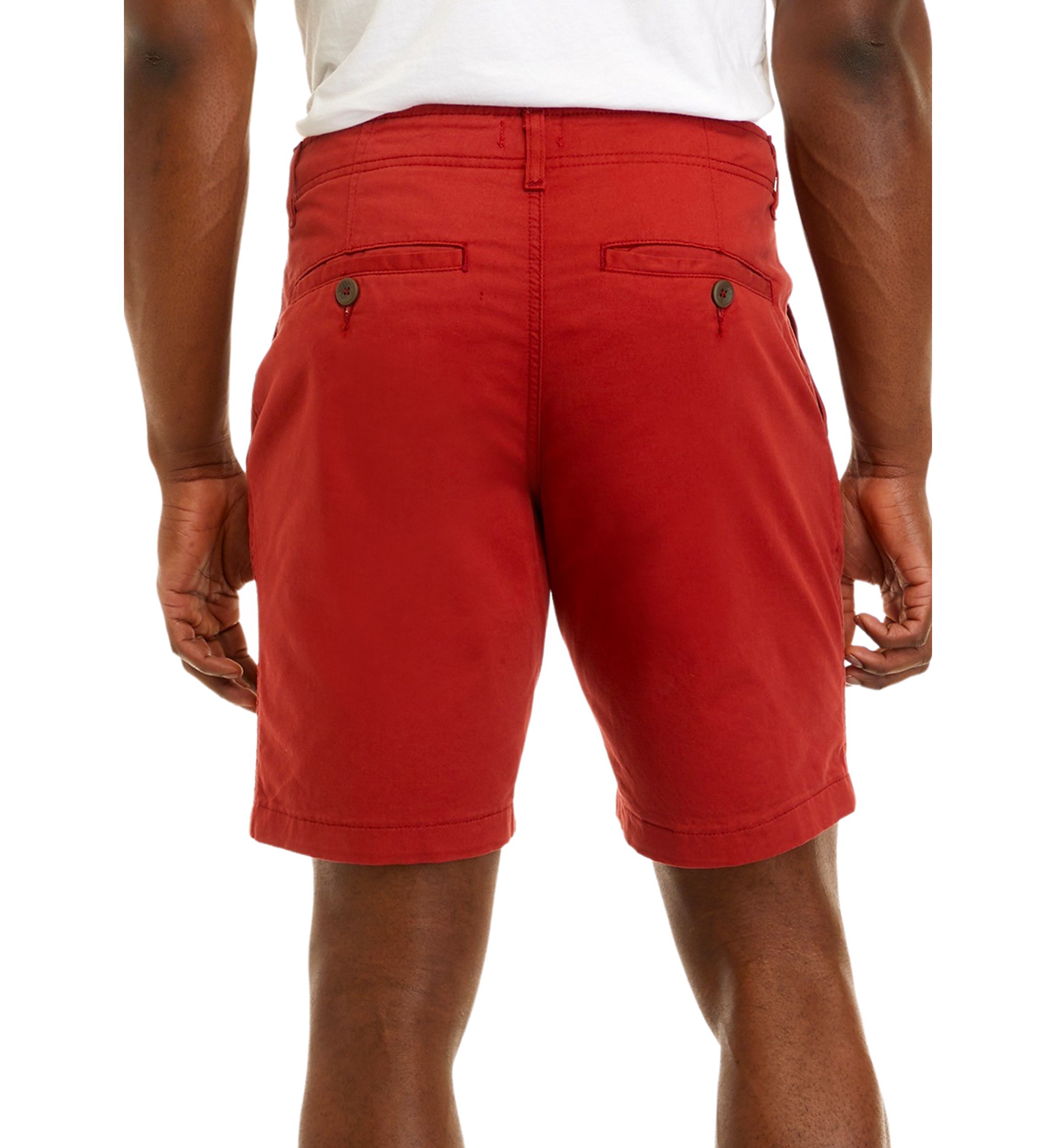9" Flat Front Shorts