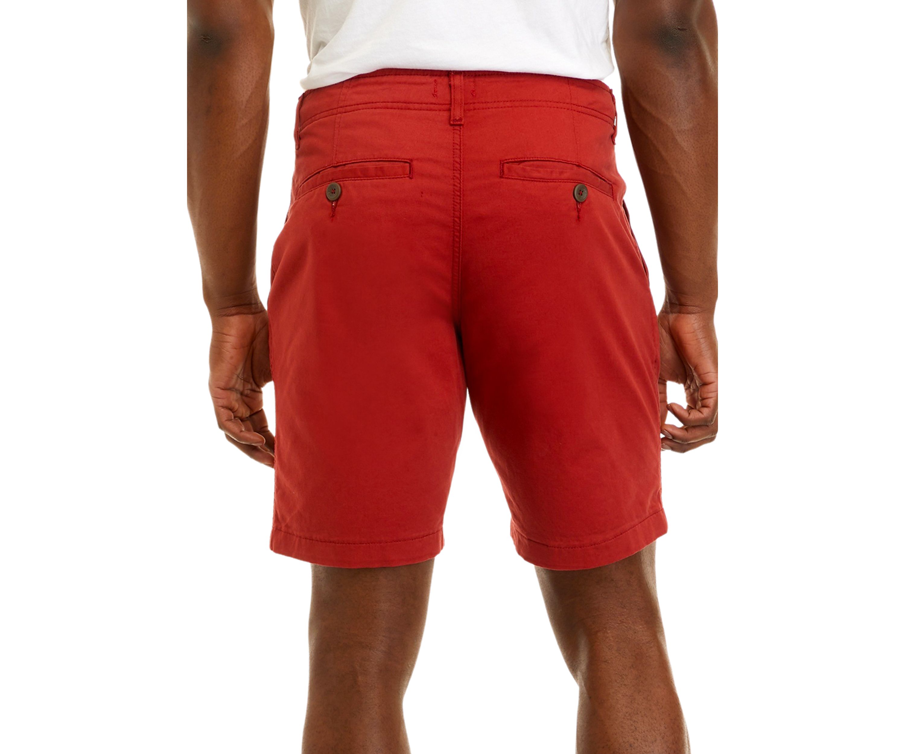 9" Flat Front Shorts