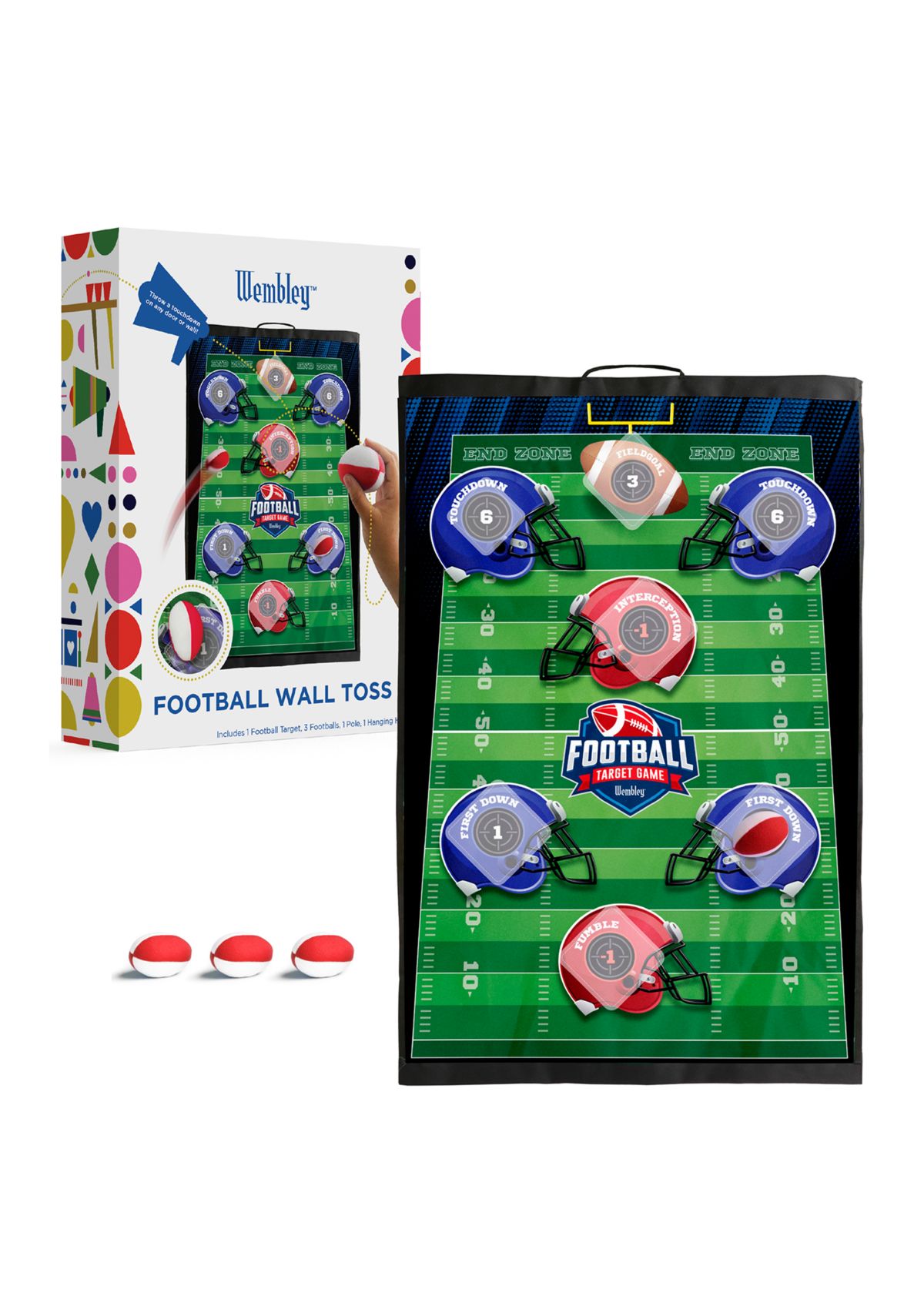 Football Wall Toss Game