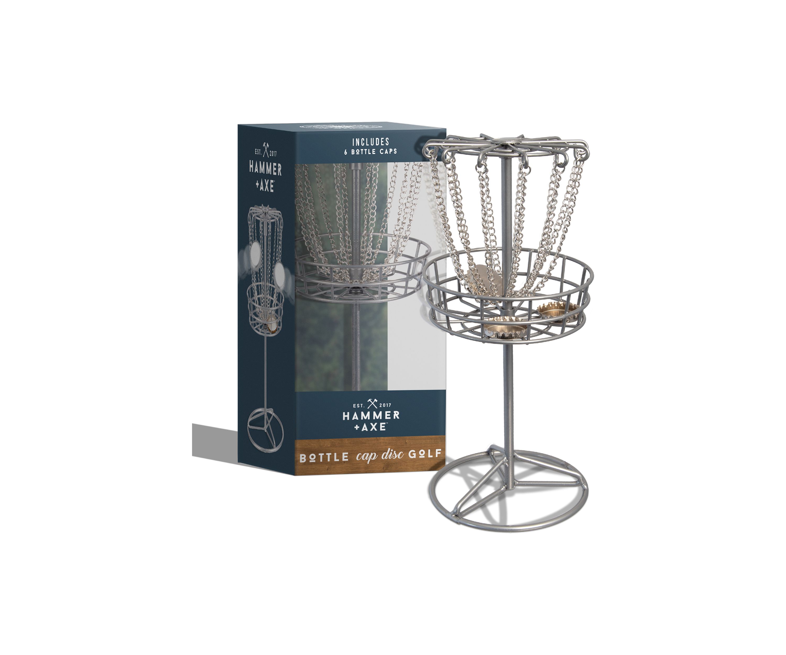 Game Bottle Cap Micro Disc Golf