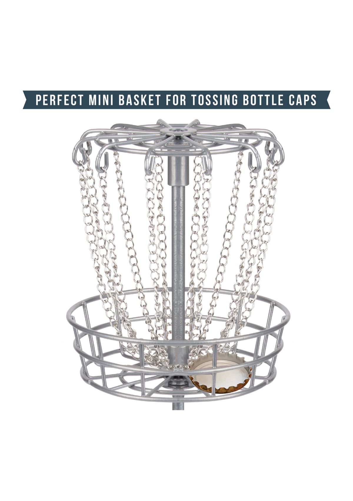 Game Bottle Cap Micro Disc Golf