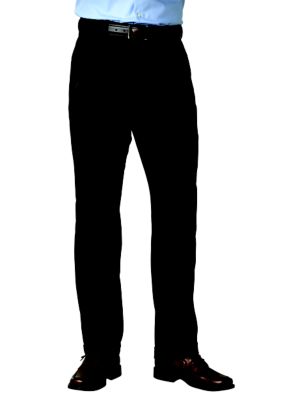 Saddlebred Straight Fit Flat Front Wrinkle Resistant Dress Pants
