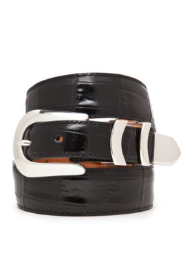 Catera Leather Taper Belt