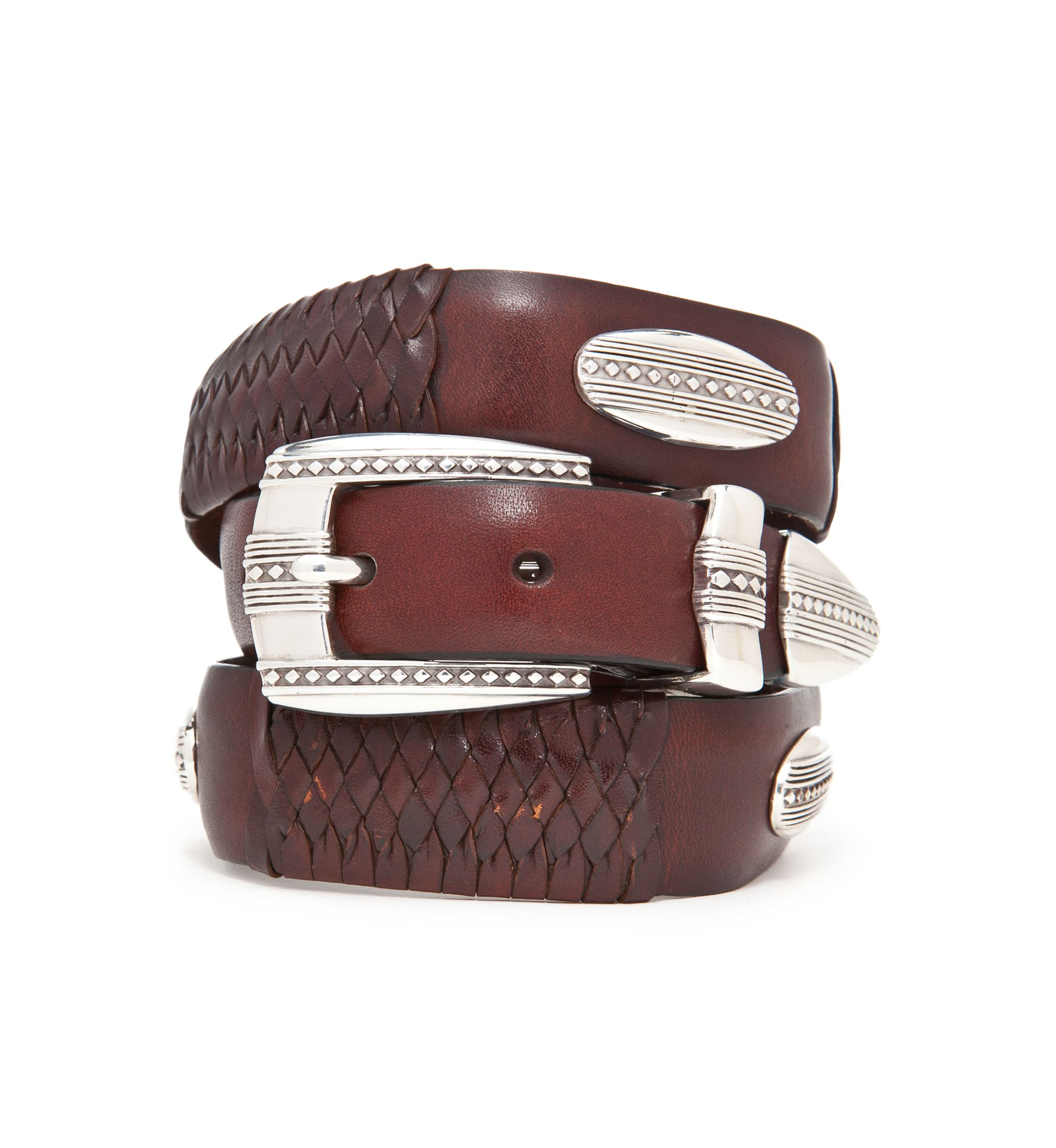 Eastwood Leather Ornament Taper Belt