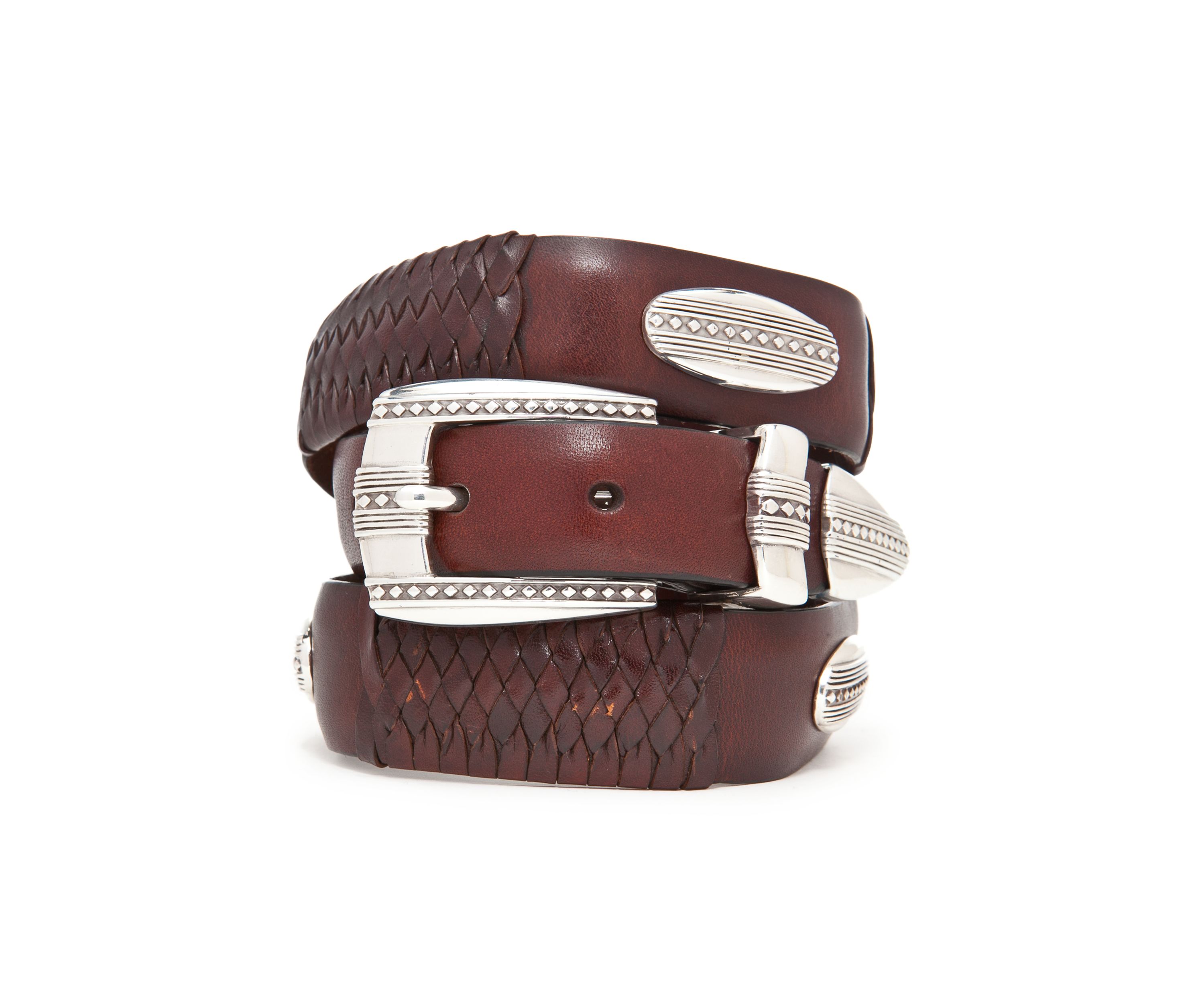 Eastwood Leather Ornament Taper Belt