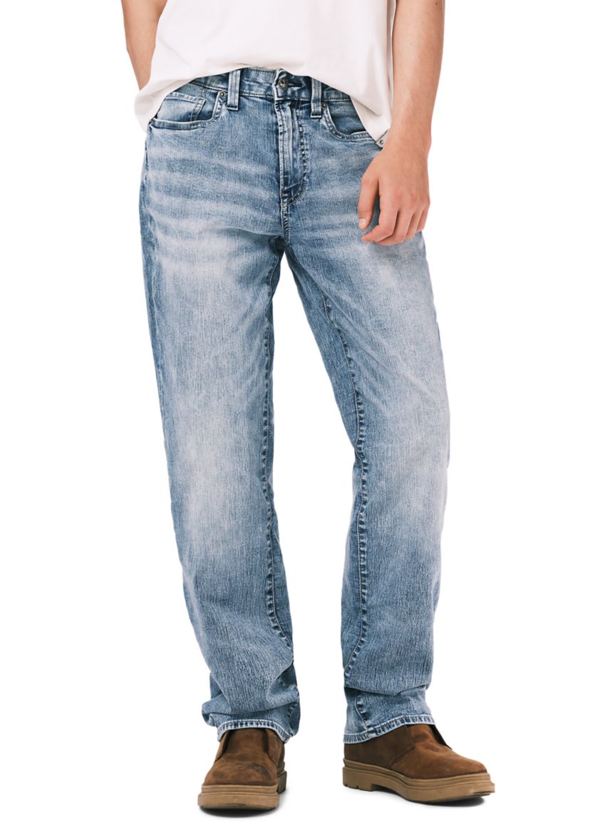 Relaxed Straight Driven Sandblasted Jeans