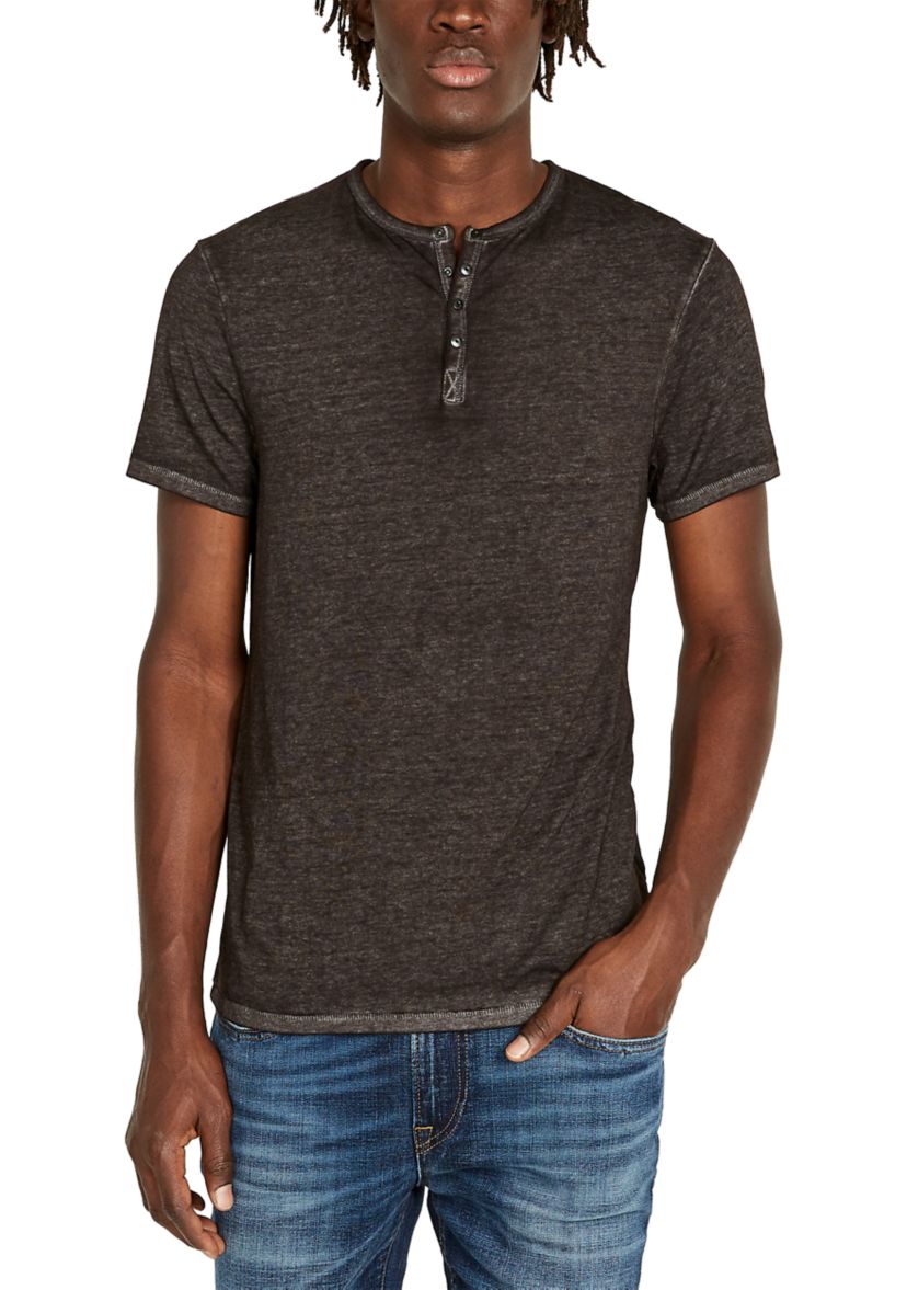 Mens Kasum Henley Neck Shirt