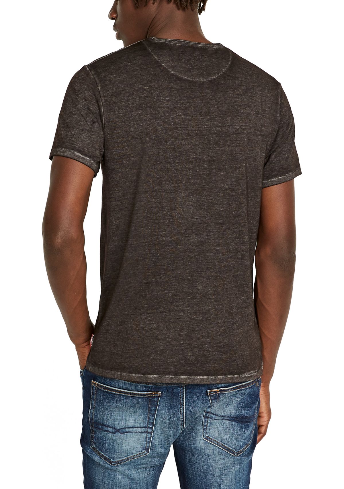 Mens Kasum Henley Neck Shirt