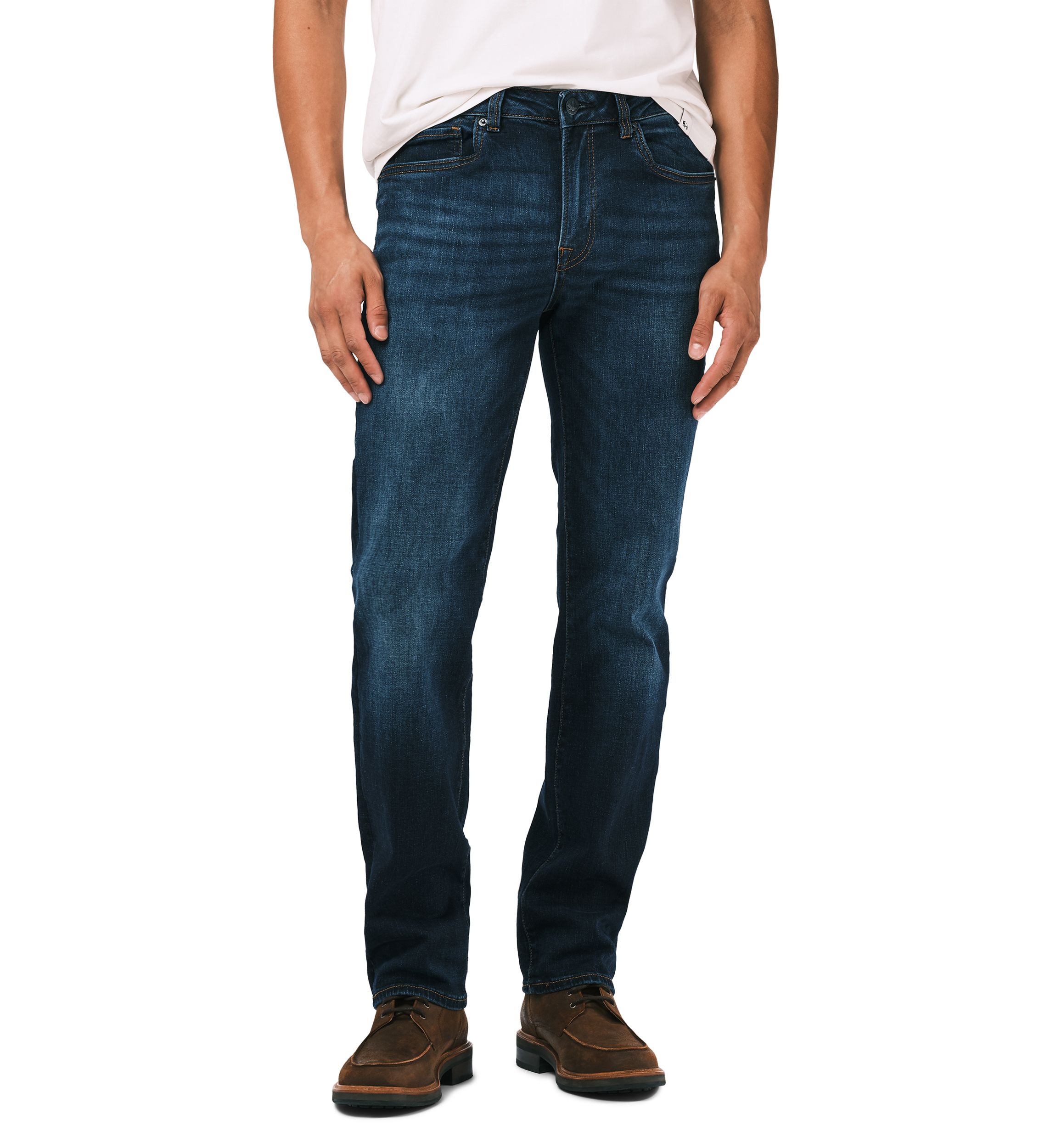 Straight Six Sanded Indigo Jeans