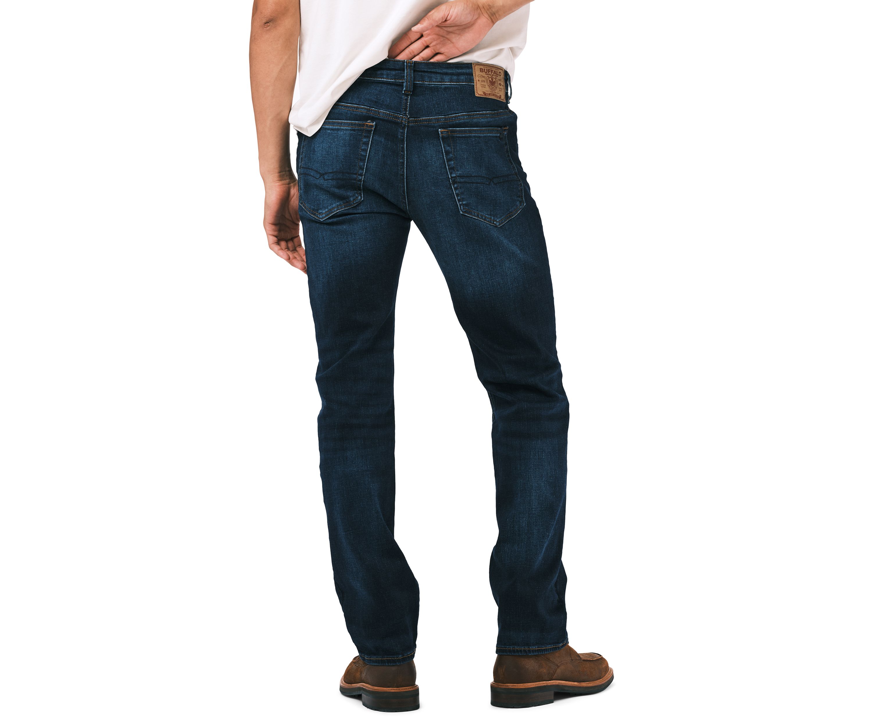 Straight Six Sanded Indigo Jeans