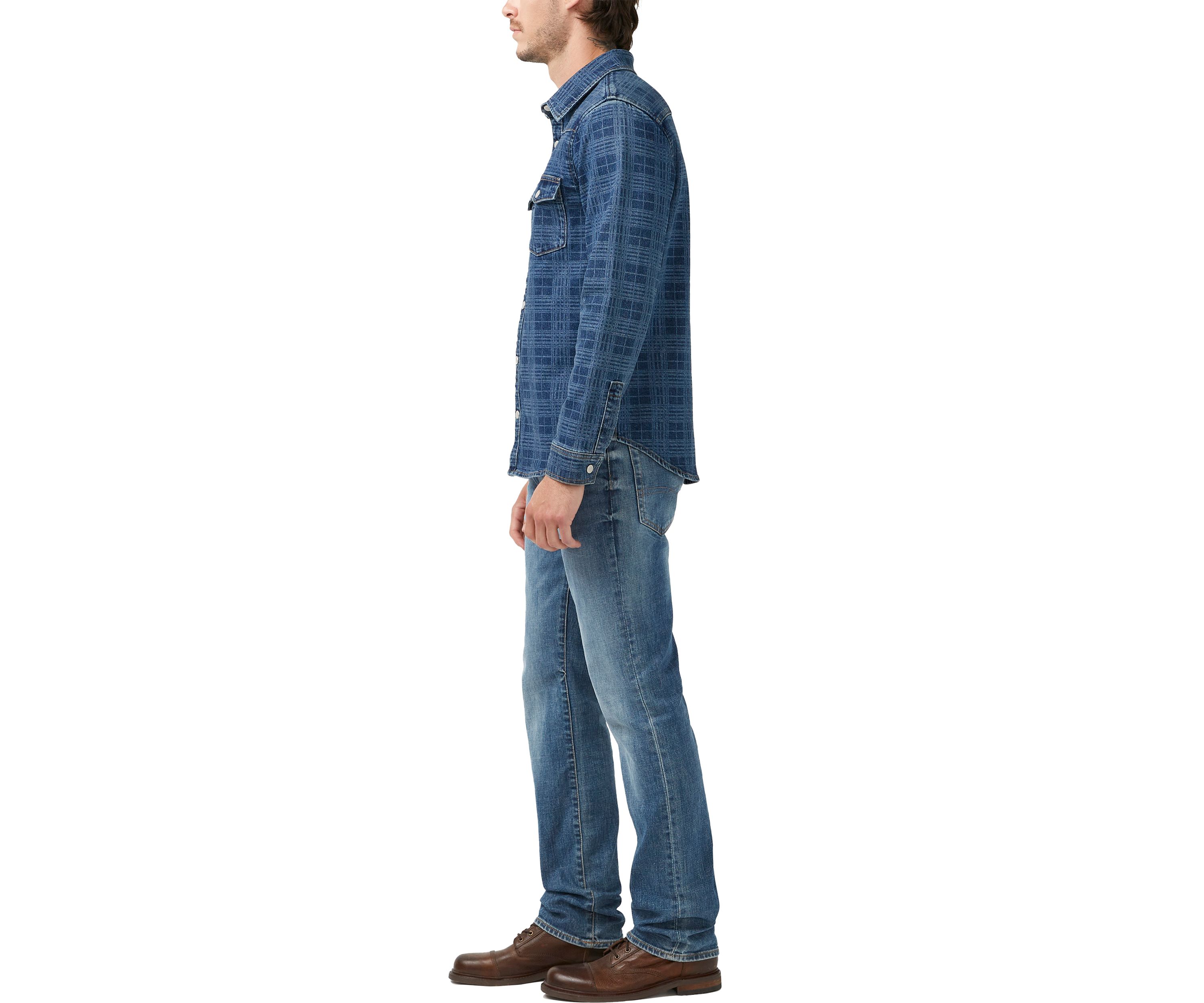 Shane Indigo Long Sleeve Shirt 