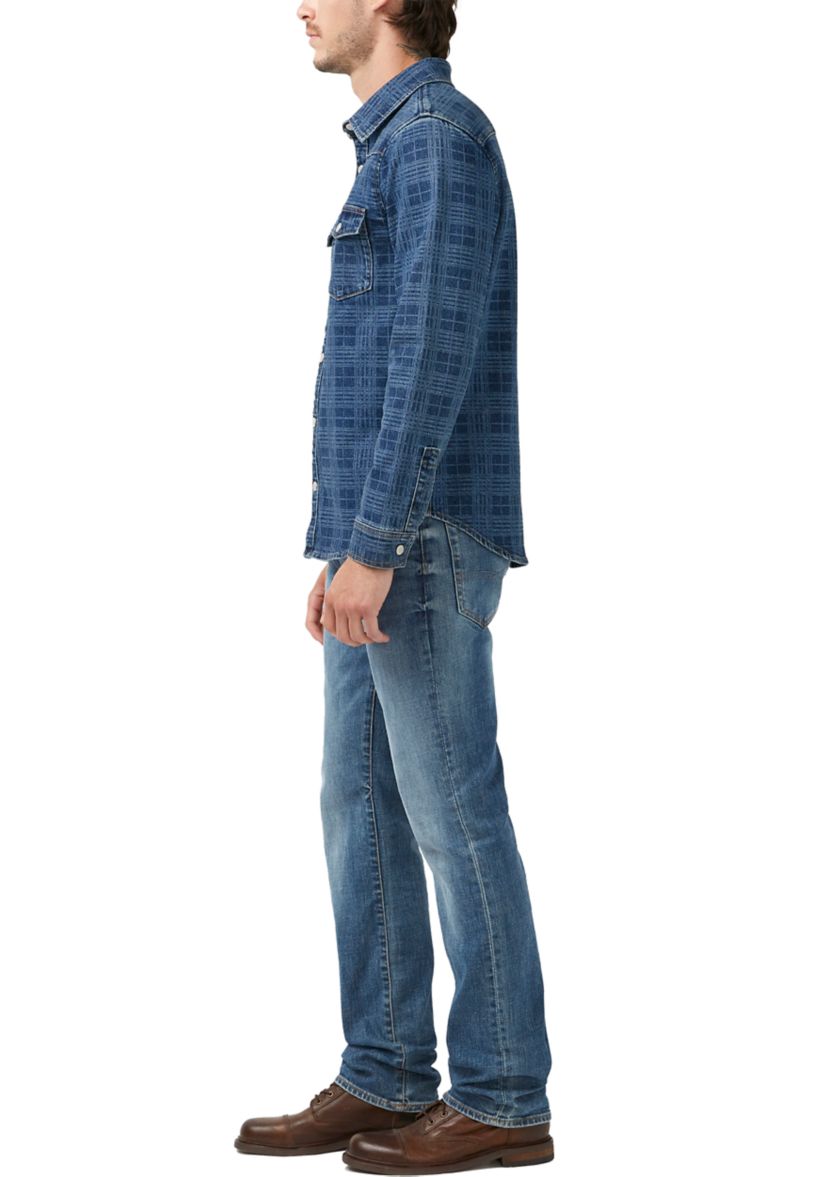 Shane Indigo Long Sleeve Shirt 