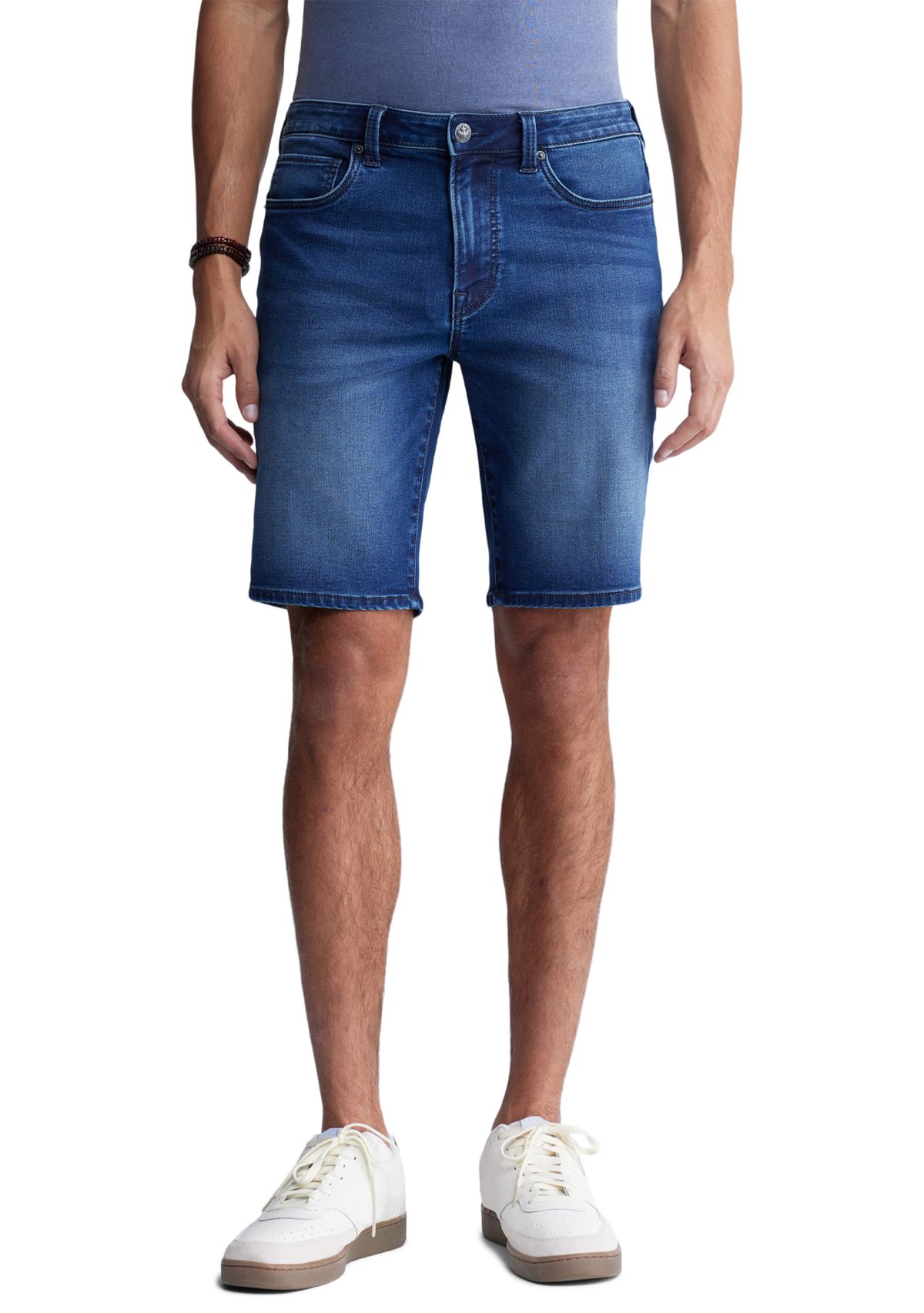 Mens Dean Relaxed Straight Dean Denim Shorts