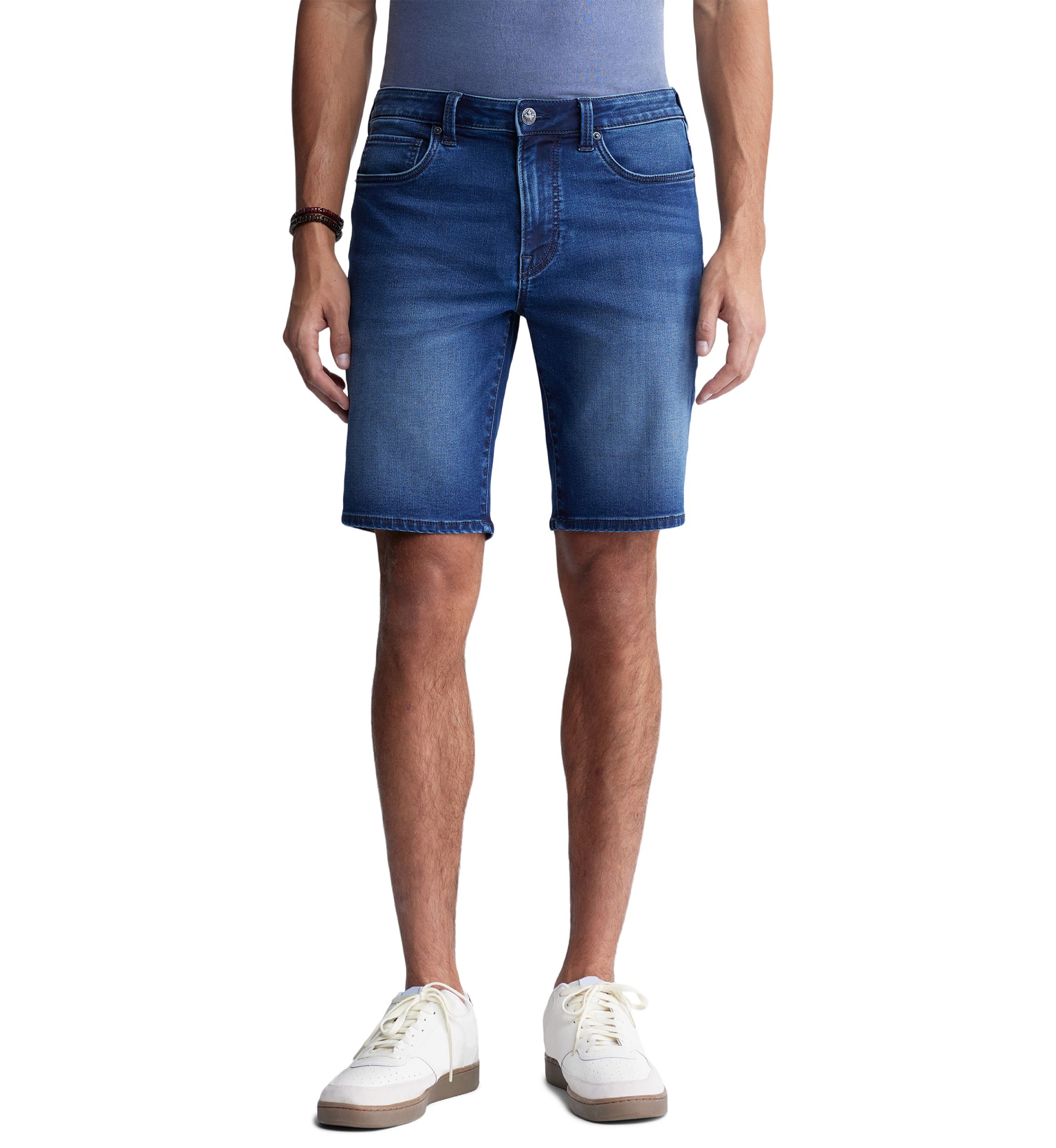 Mens Dean Relaxed Straight Dean Denim Shorts