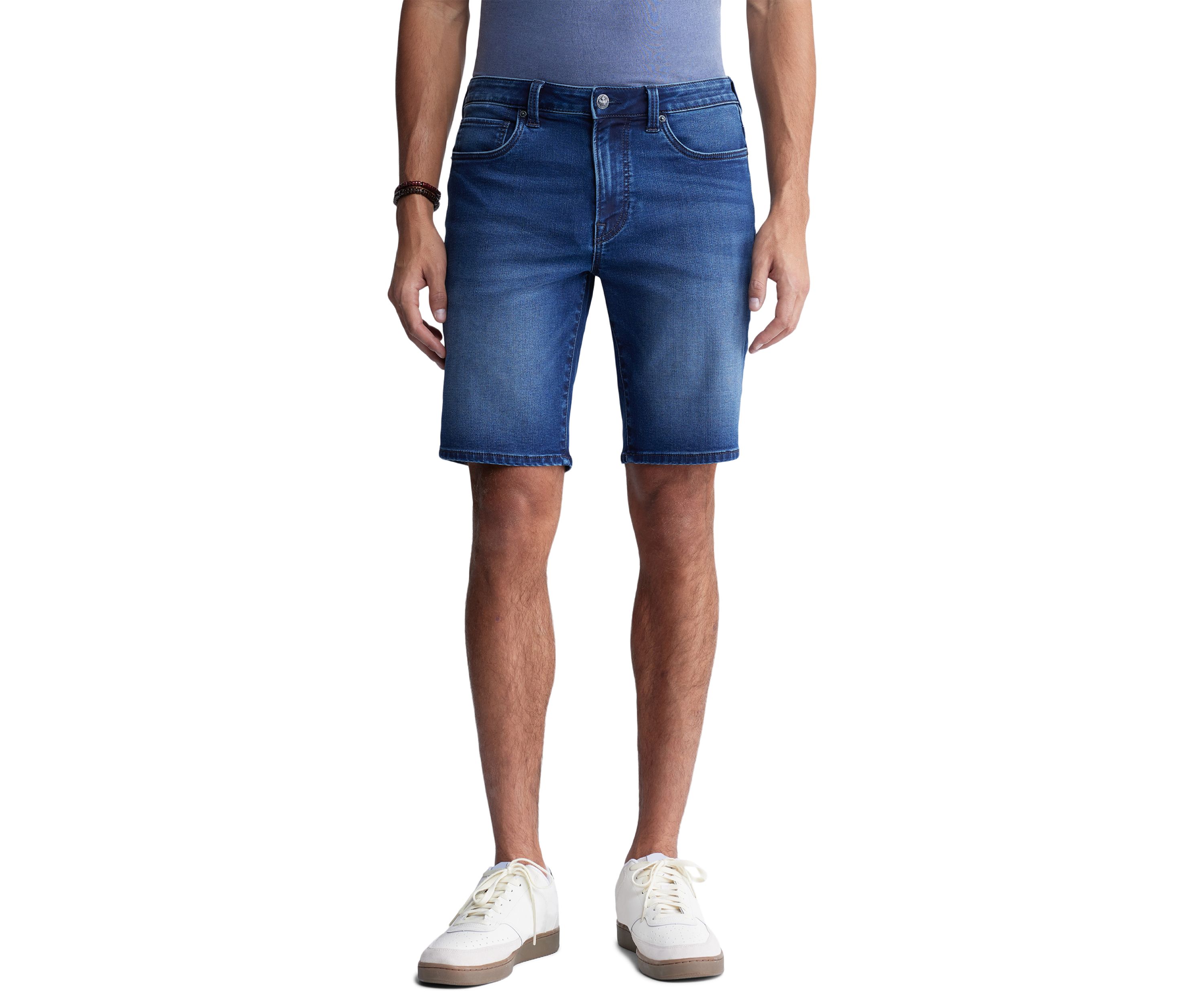 Mens Dean Relaxed Straight Dean Denim Shorts