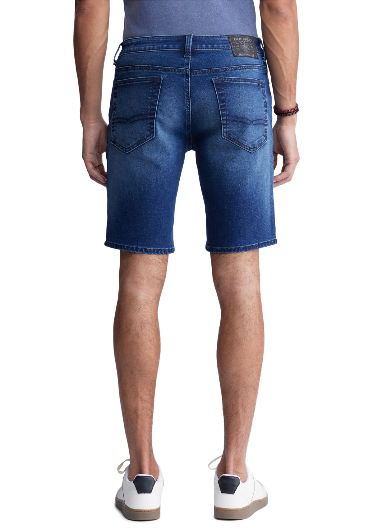 Mens Dean Relaxed Straight Dean Denim Shorts