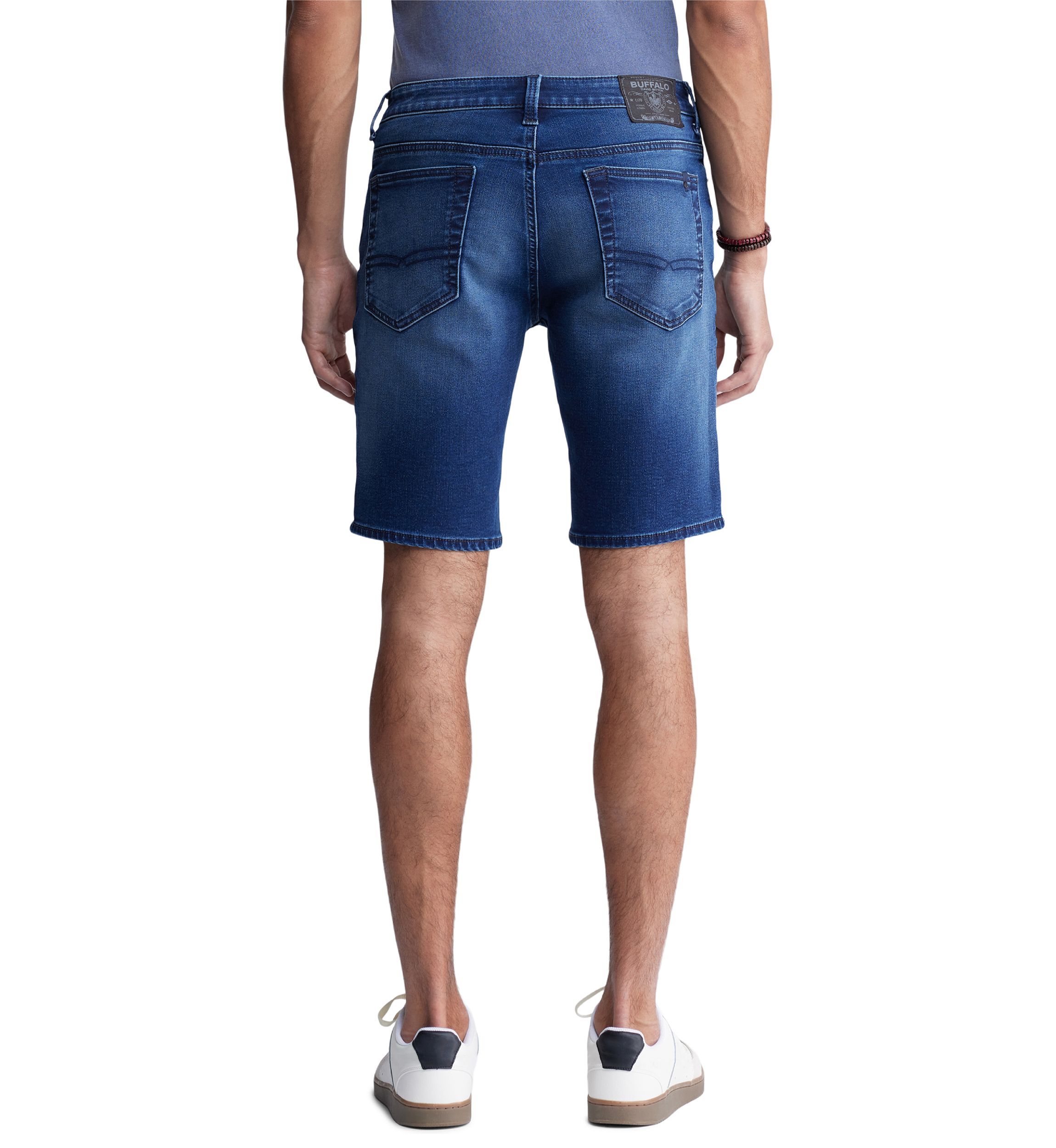 Mens Dean Relaxed Straight Dean Denim Shorts