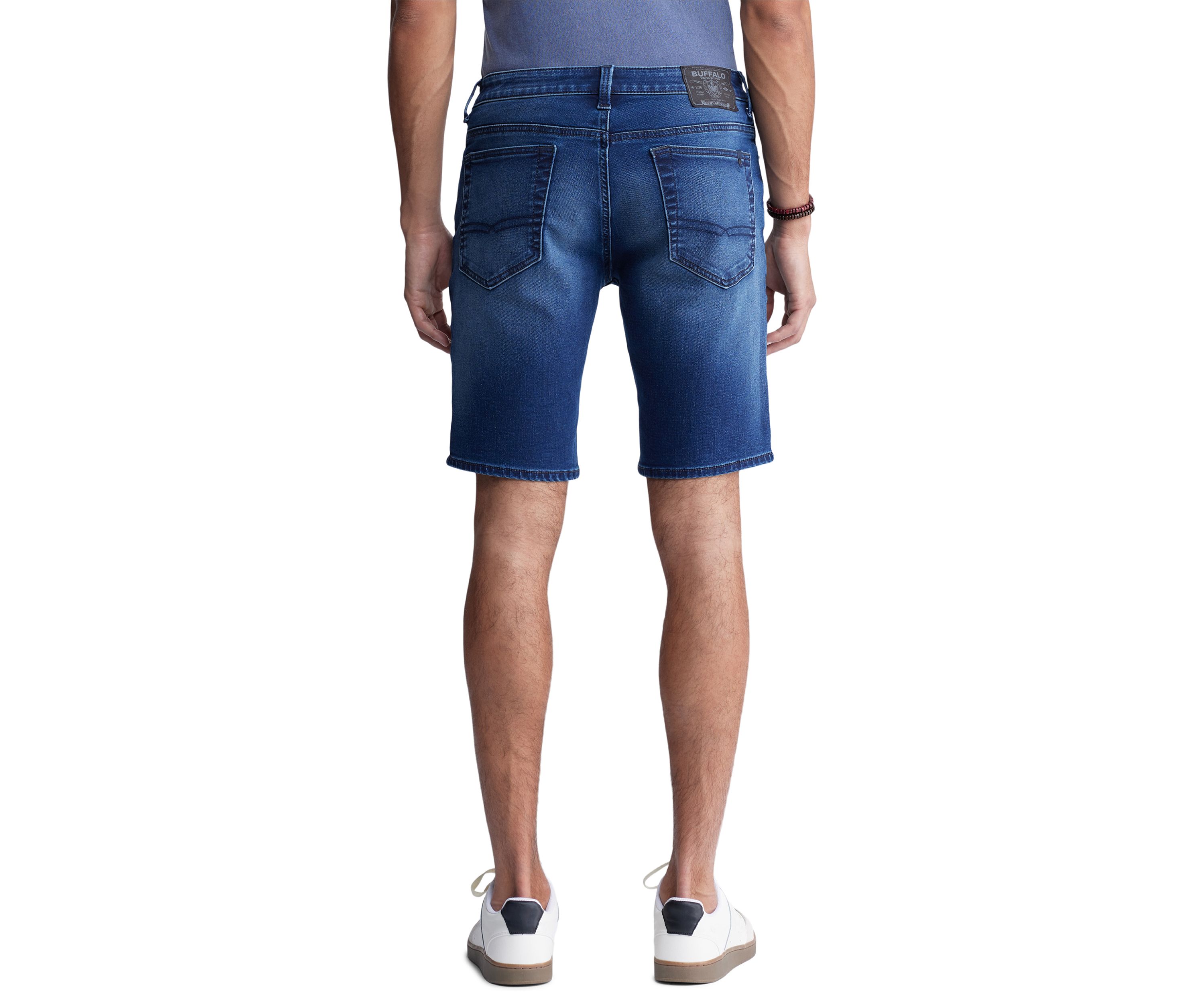 Mens Dean Relaxed Straight Dean Denim Shorts