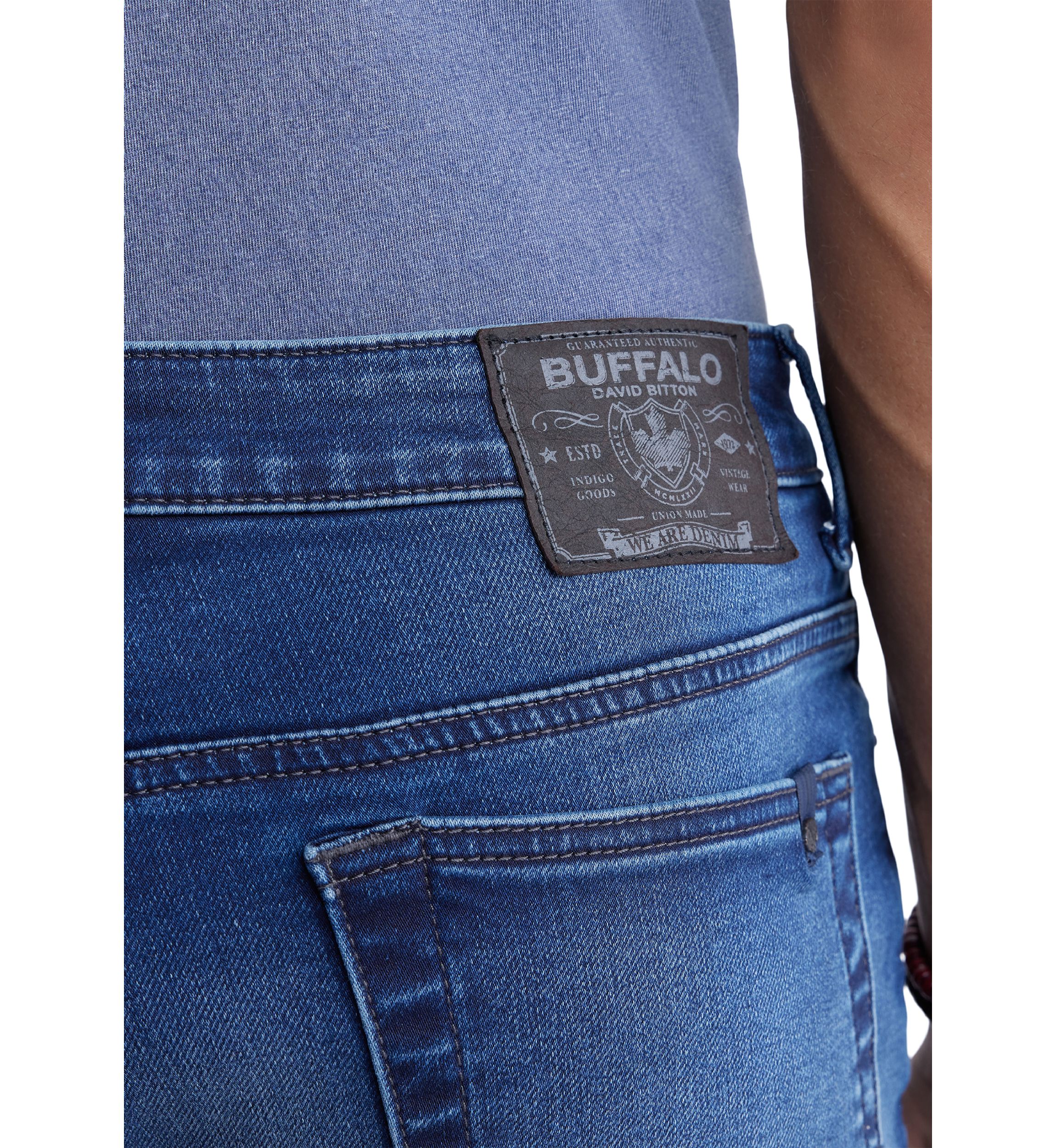 Mens Dean Relaxed Straight Dean Denim Shorts