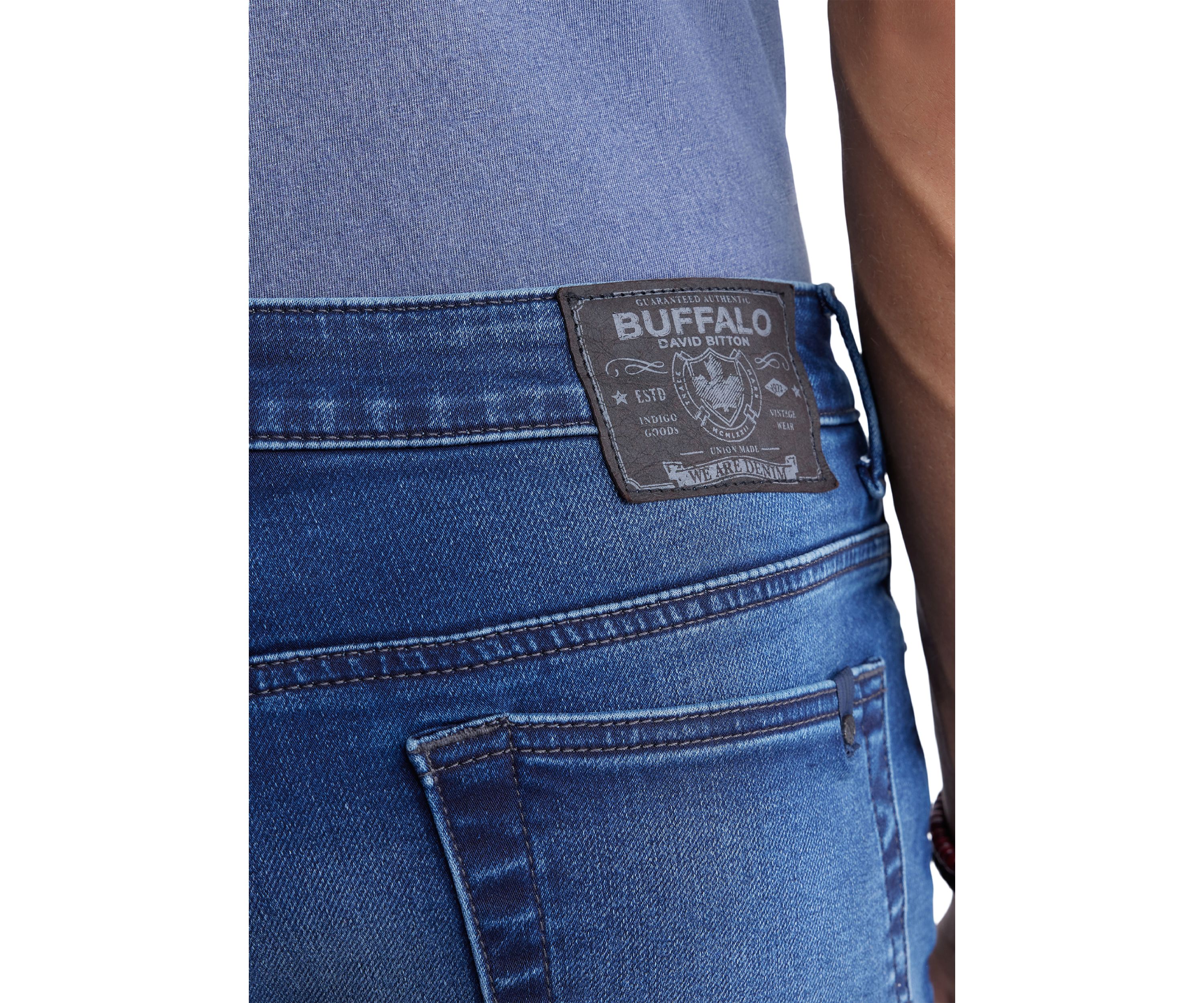 Mens Dean Relaxed Straight Dean Denim Shorts