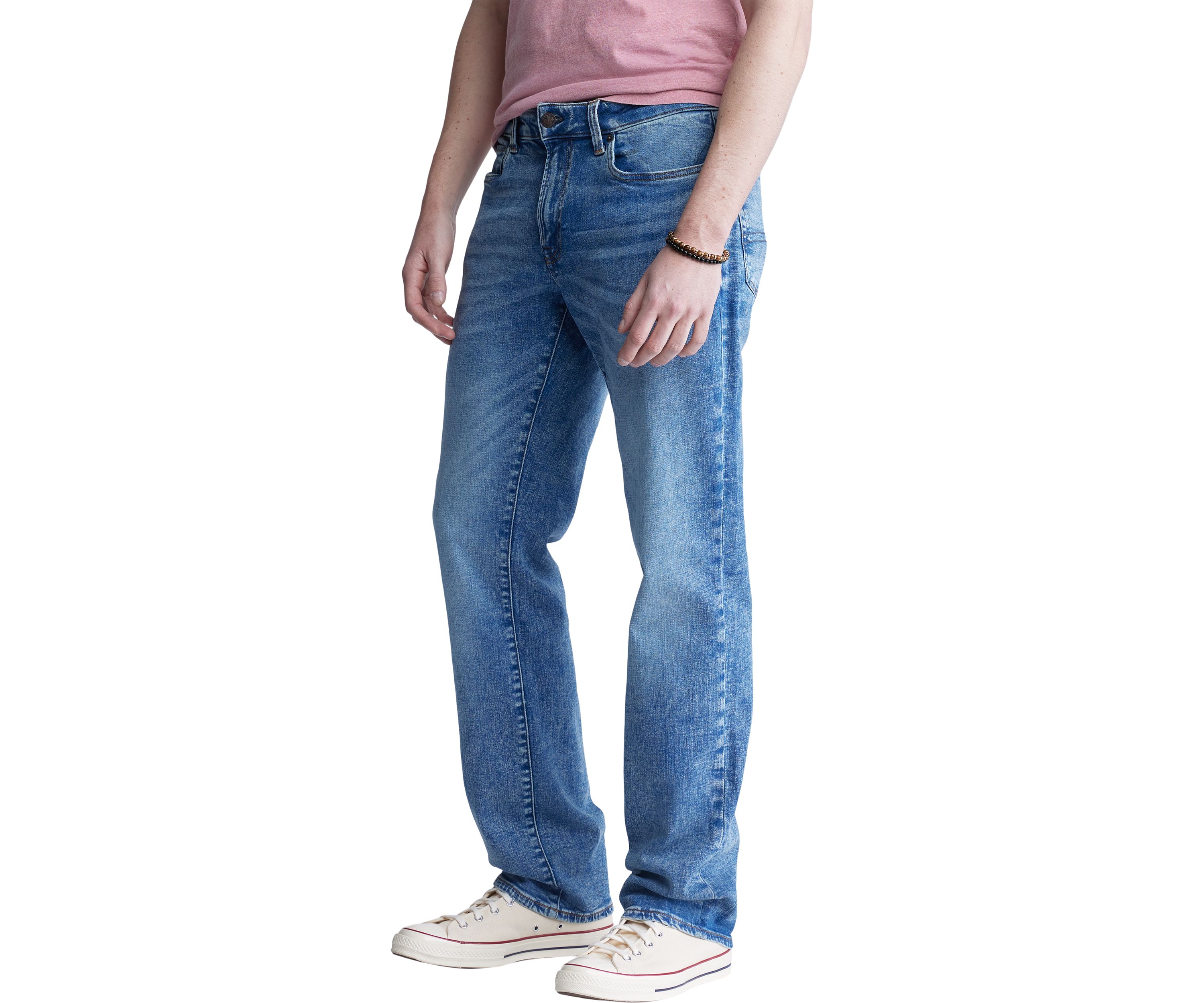 Mens Relaxed Driven Straight Jeans