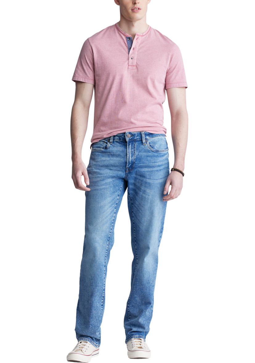 Mens Relaxed Driven Straight Jeans
