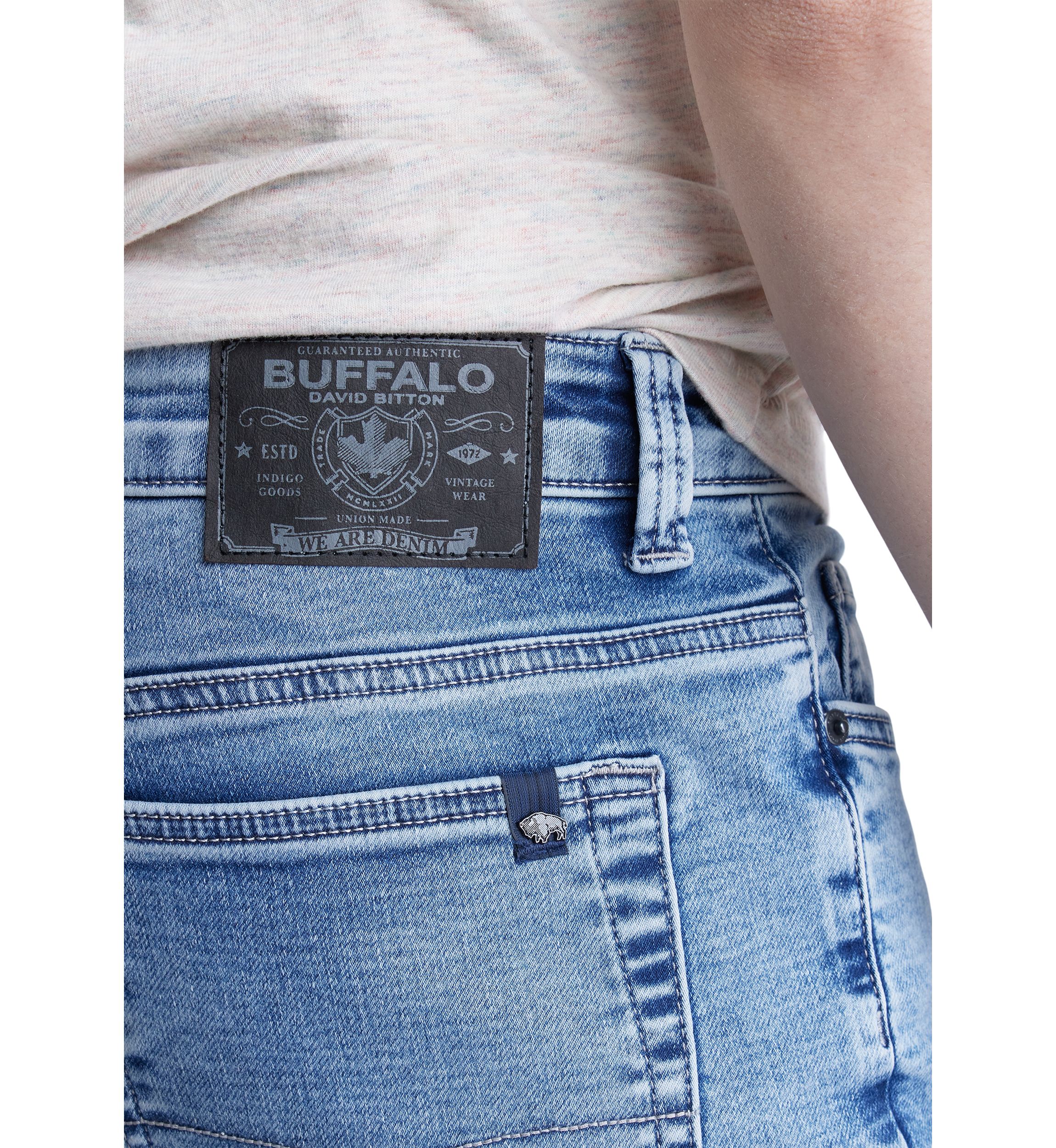 Mens Straight Six Jeans
