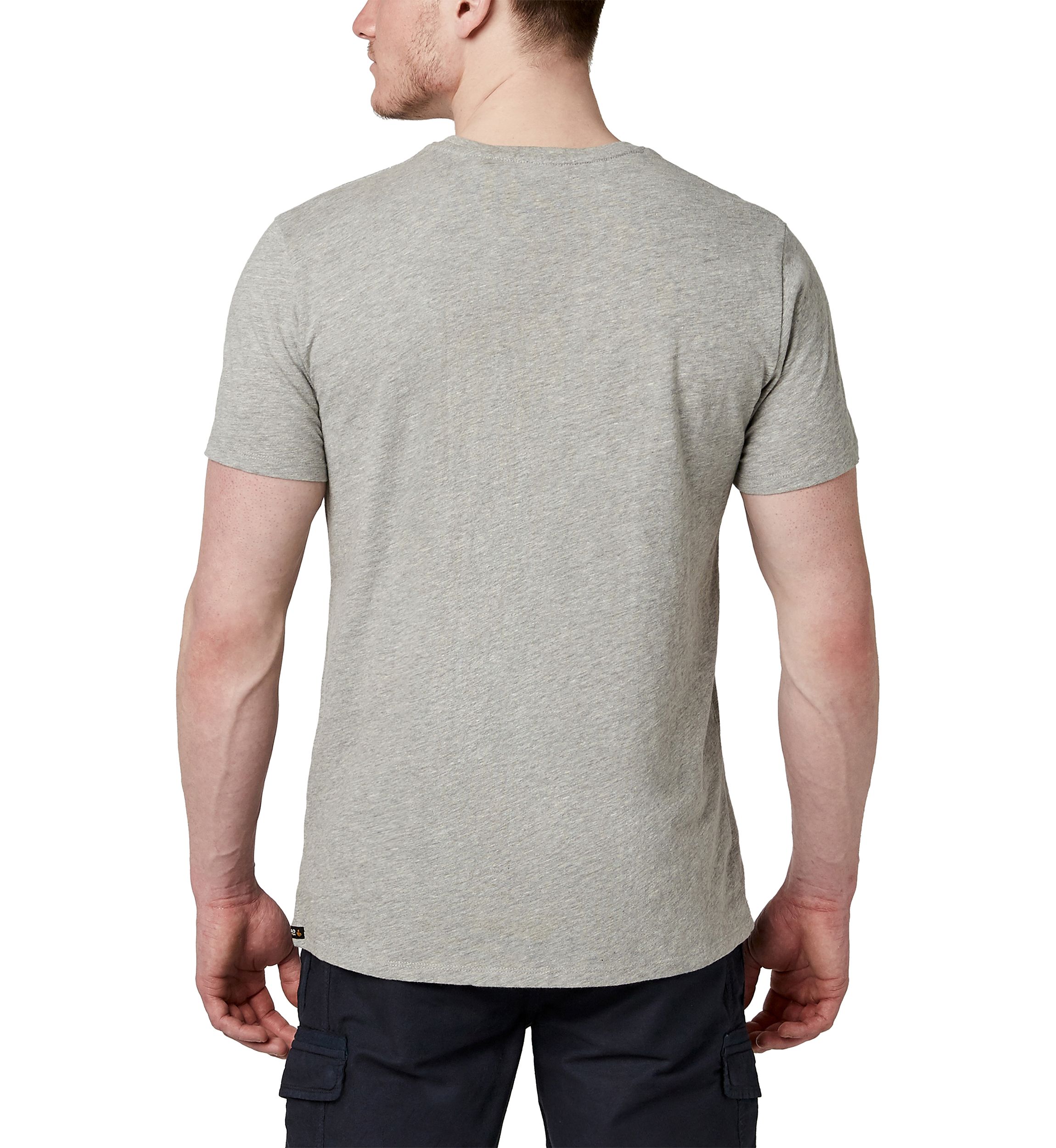 Tawedy Left Check Embroidered Logo Graphic T-Shirt 