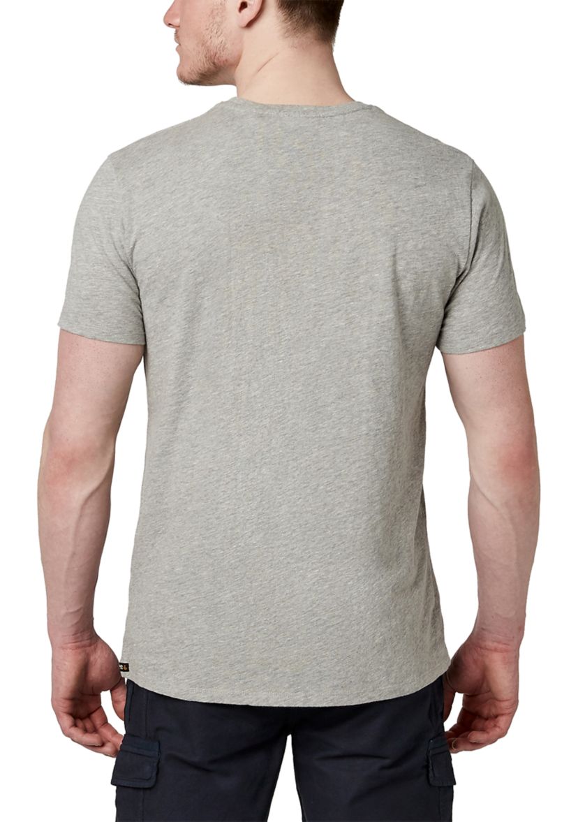 Tawedy Left Check Embroidered Logo Graphic T-Shirt 