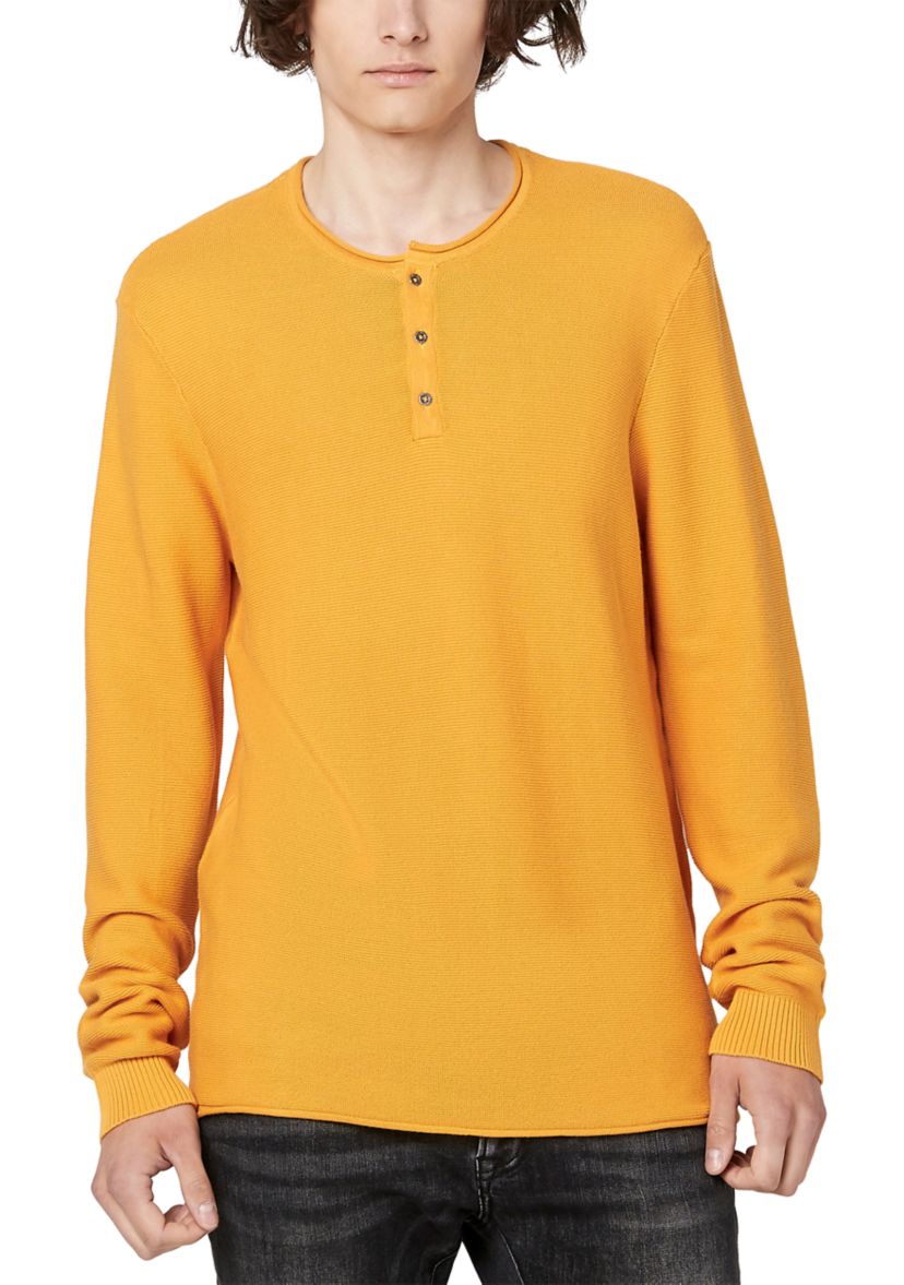 Wifuz Henley Knit Shirt