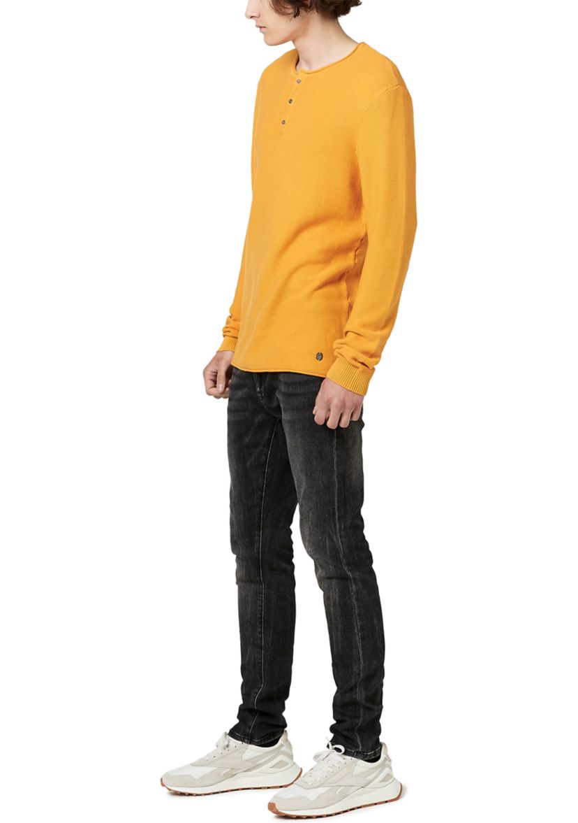 Wifuz Henley Knit Shirt