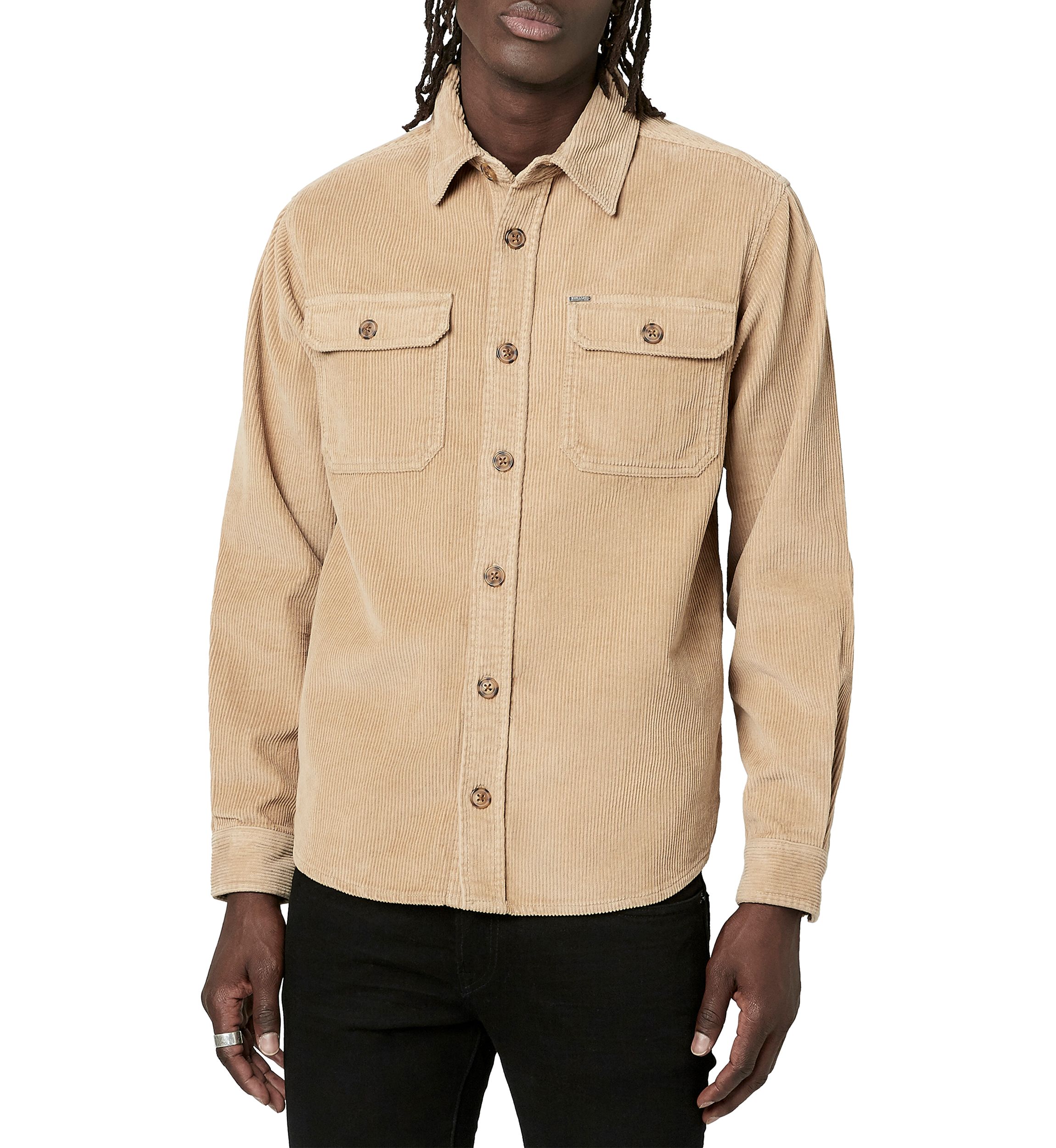 Mens Corduroy Shacket 