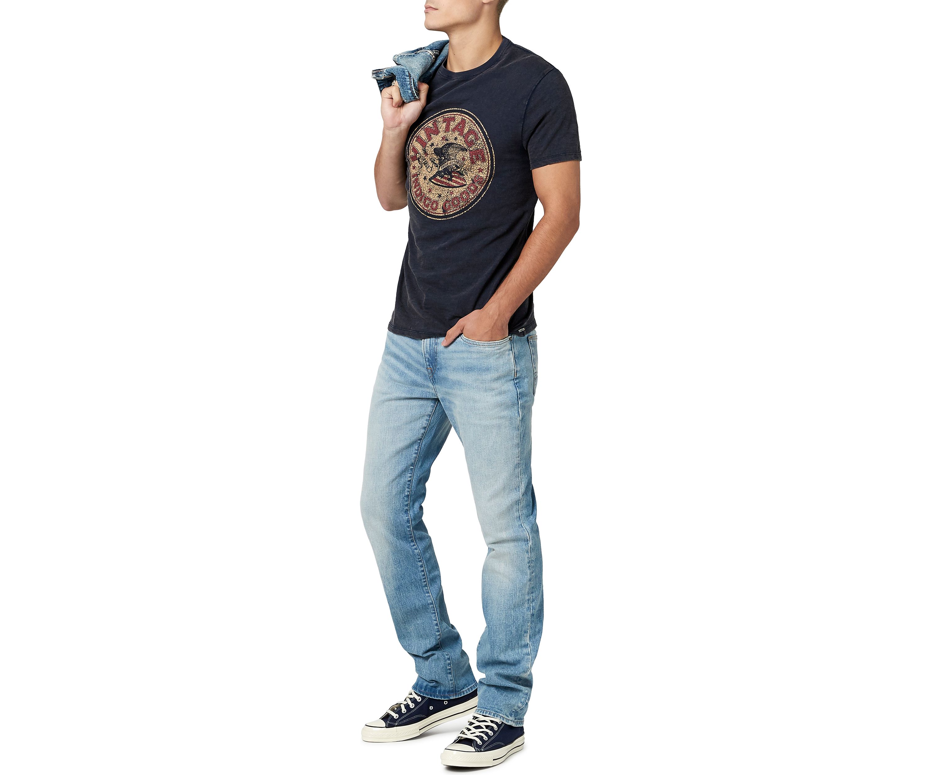 Mens Tigass Screen Print T-Shirt