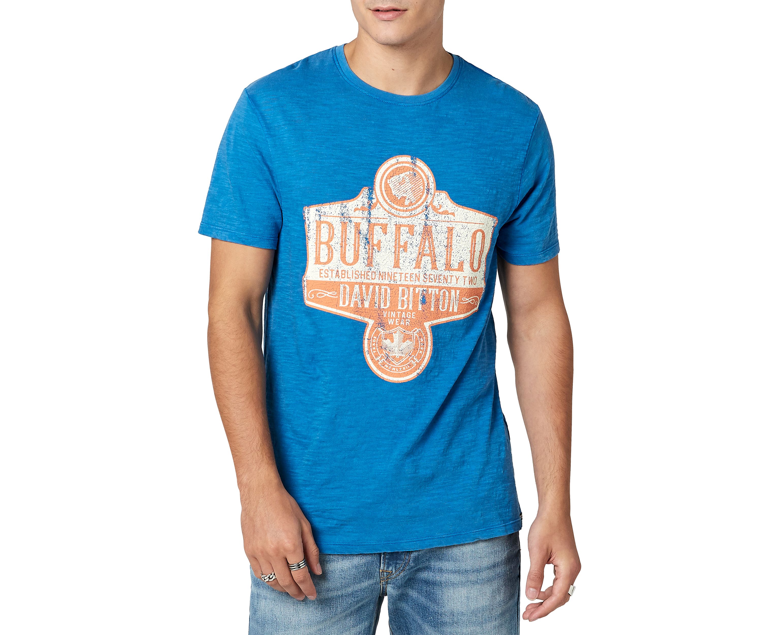 Mens Tacow Screen Print T-Shirt 