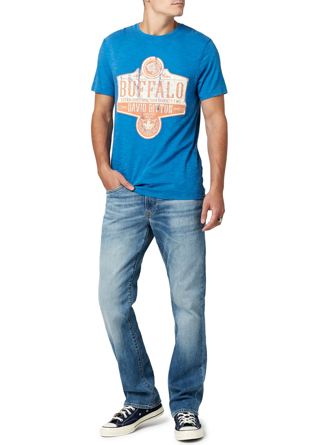 Mens Tacow Screen Print T-Shirt 