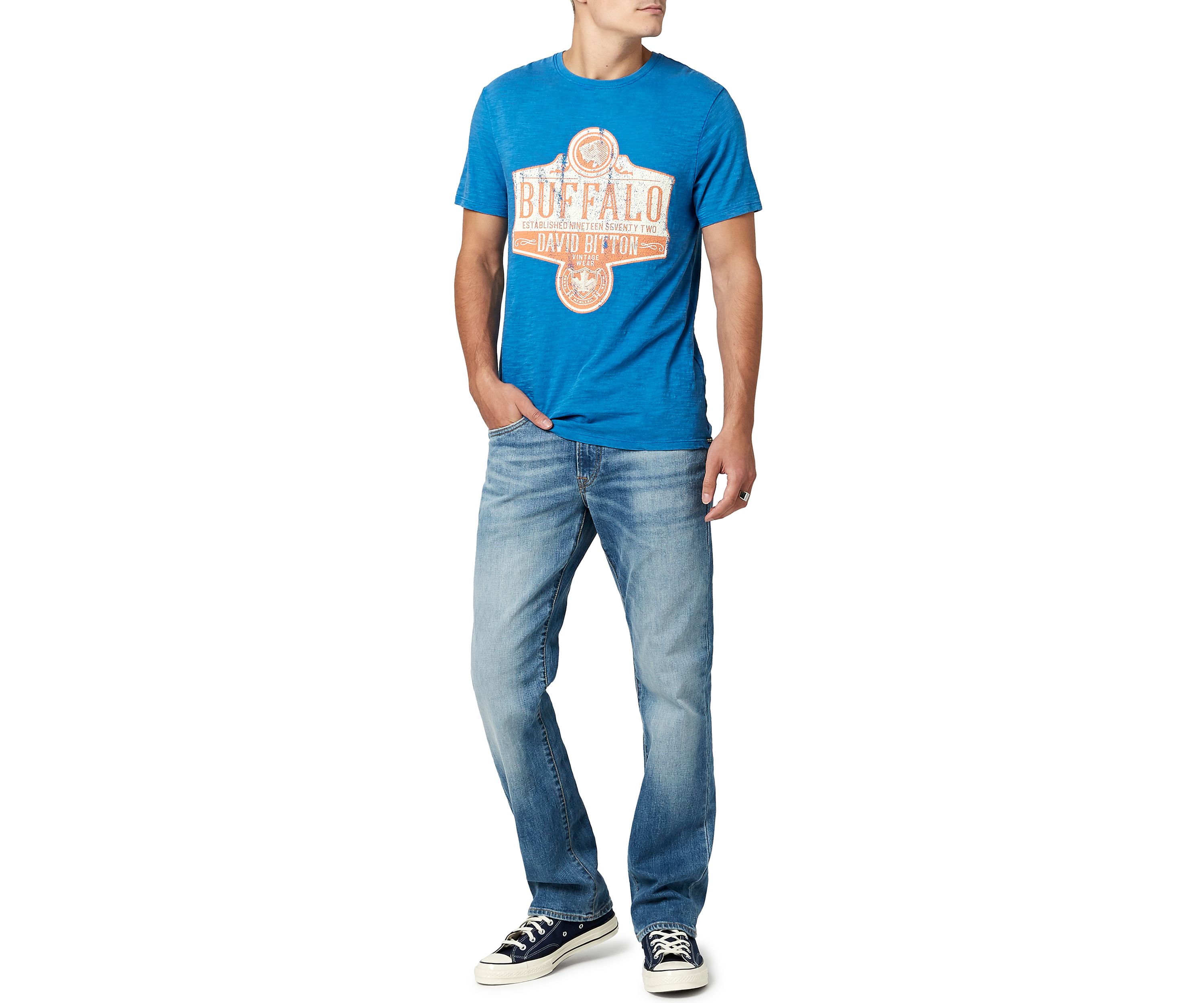 Mens Tacow Screen Print T-Shirt 