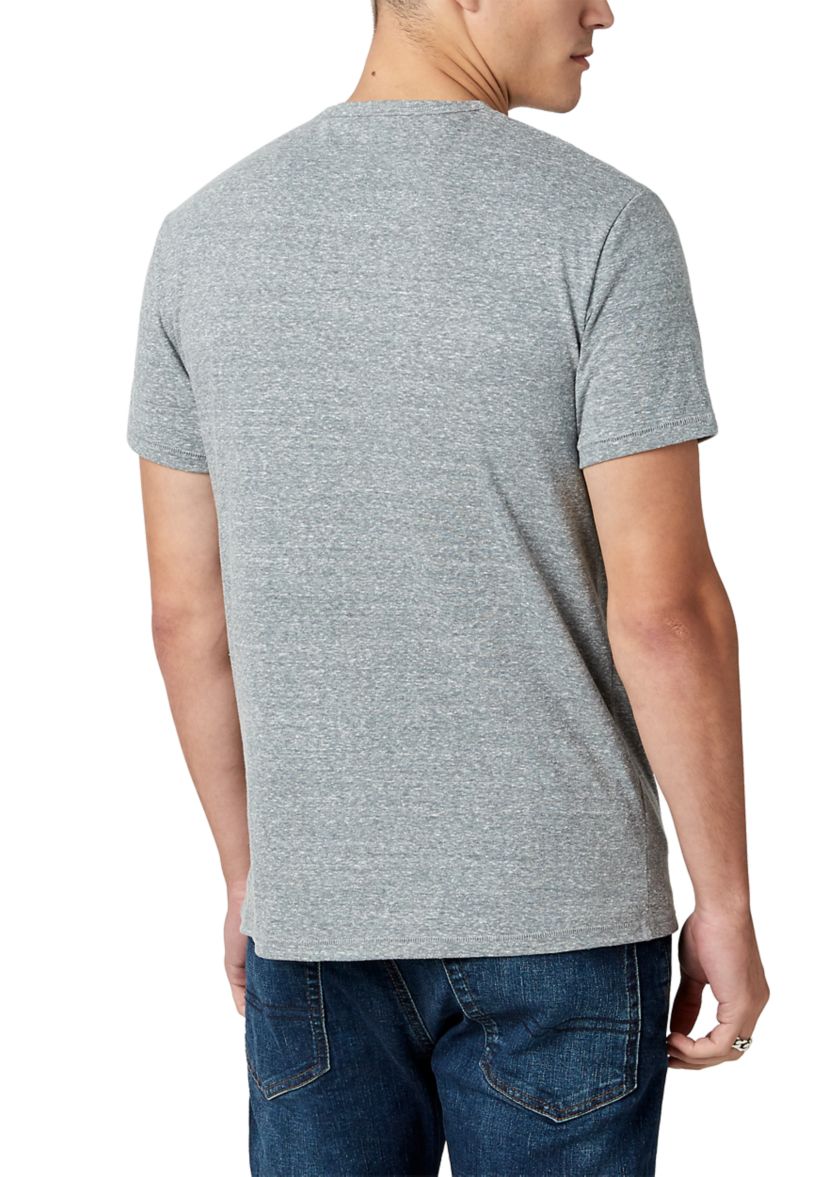 Mens Kamir Short Sleeve Henley Shirt