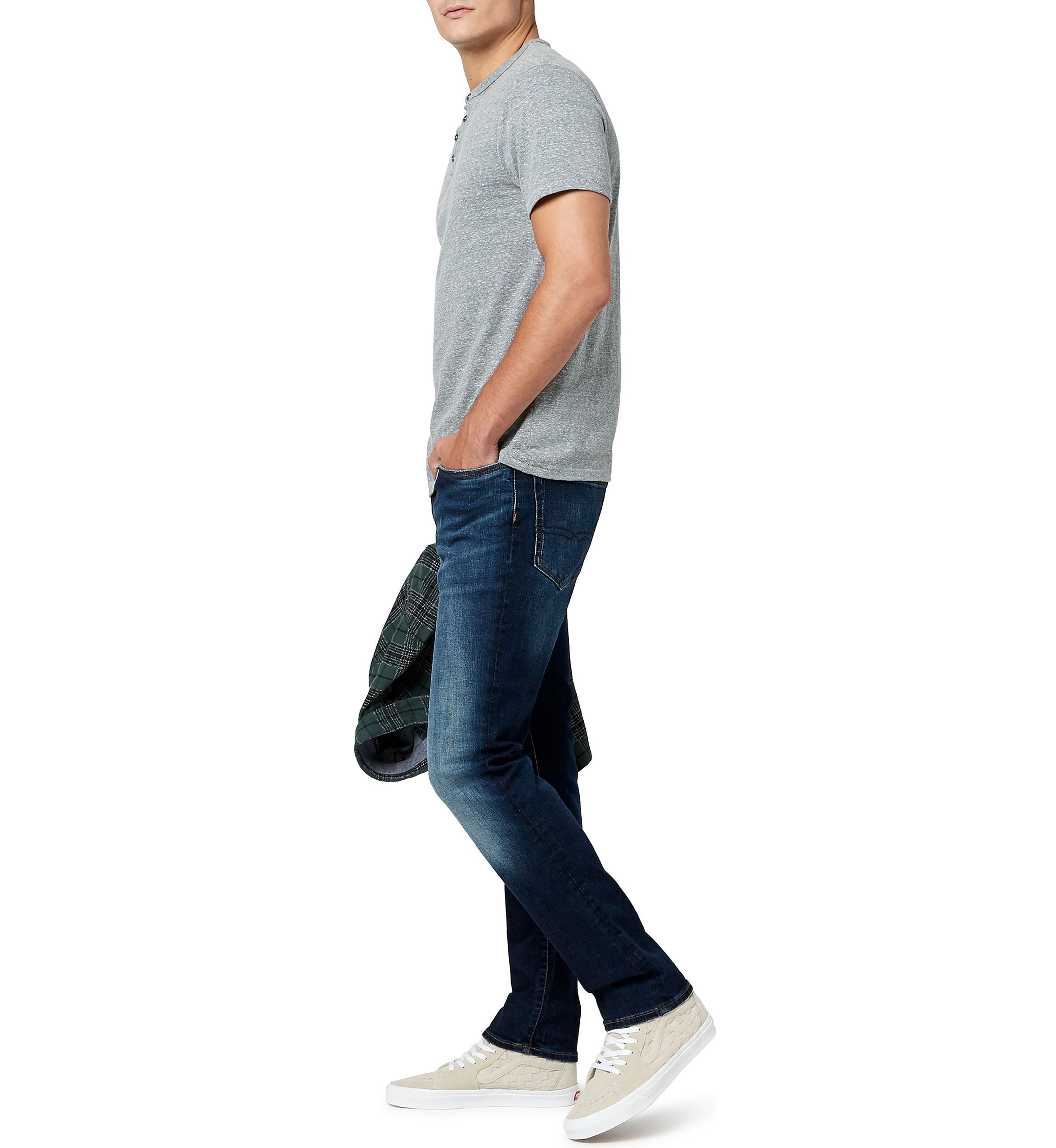 Mens Kamir Short Sleeve Henley Shirt